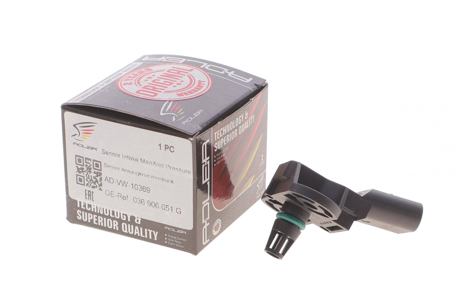 Датчик тиску наддуву VW Caddy III 1.4 04-12/T5 2.0 TDi 09-