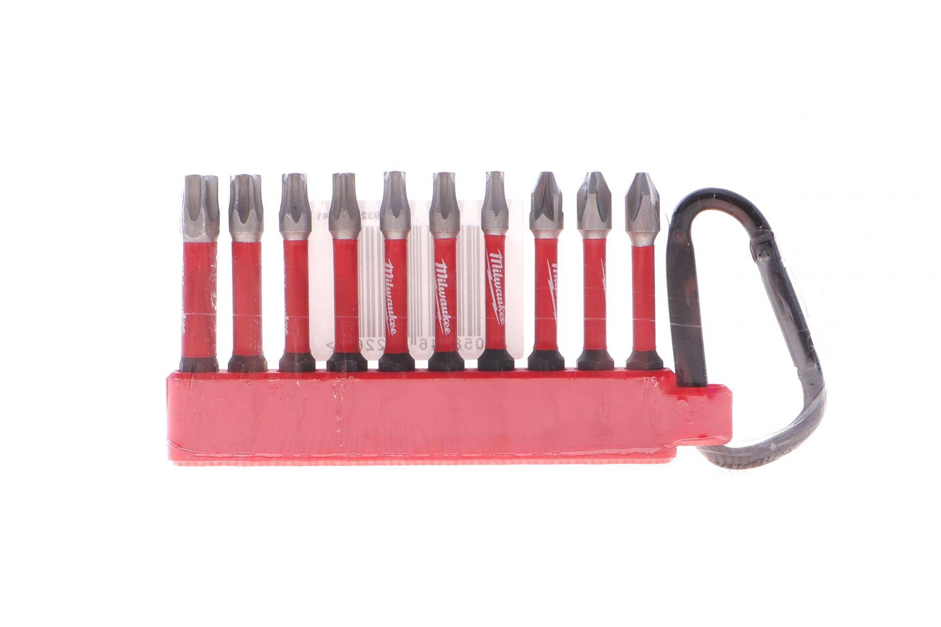 Набір біт комбінований Milwaukee Shockwave 10 шт