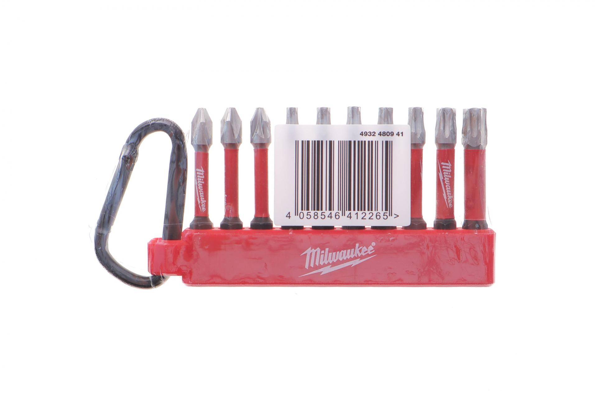 Набір біт комбінований Milwaukee Shockwave 10 шт