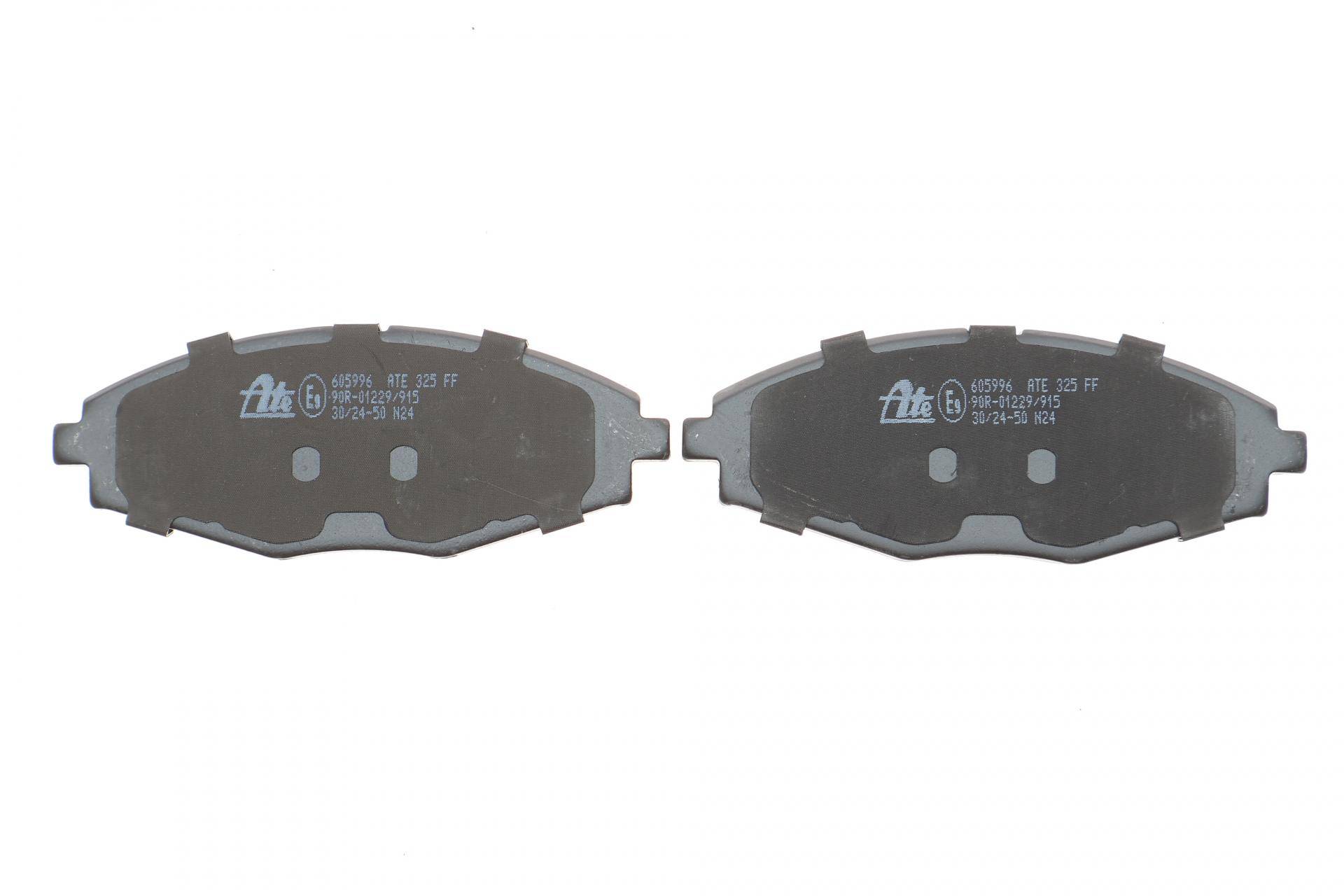 Колодки гальмівні (передні) Daewoo Lanos /Matiz 97- (Akebono)