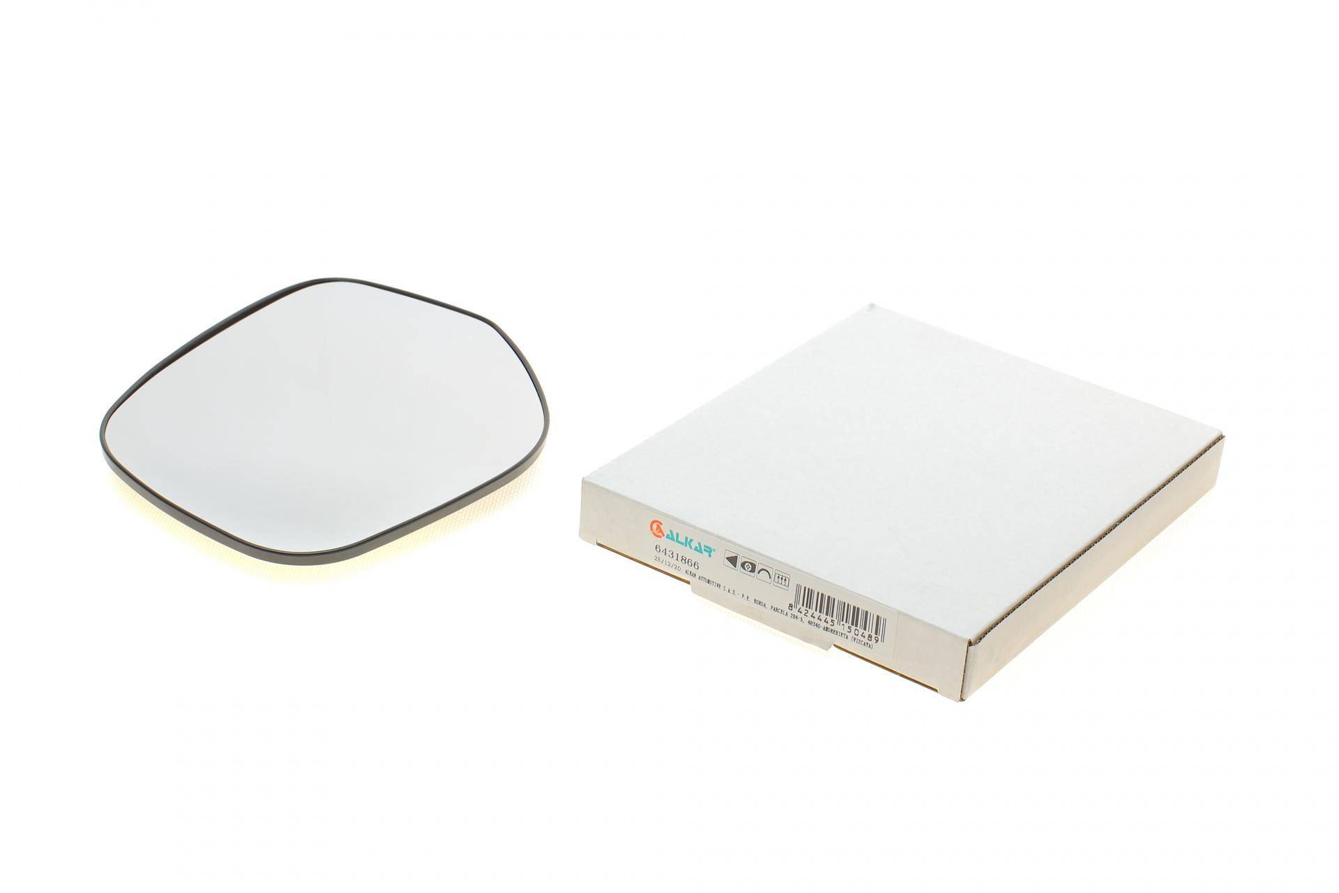 Скло дзеркала (з підігрівом) Mitsubishi Outlander 2.0-3.0 DI-D 06-12 (L)