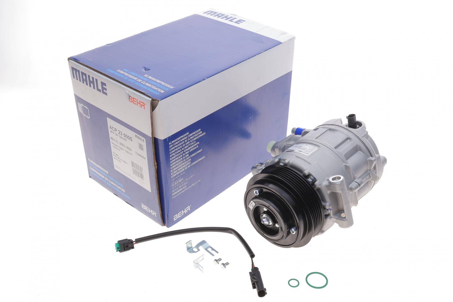 Компресор кондиціонера MB Sprinter/Vito CDI (d=114mm)