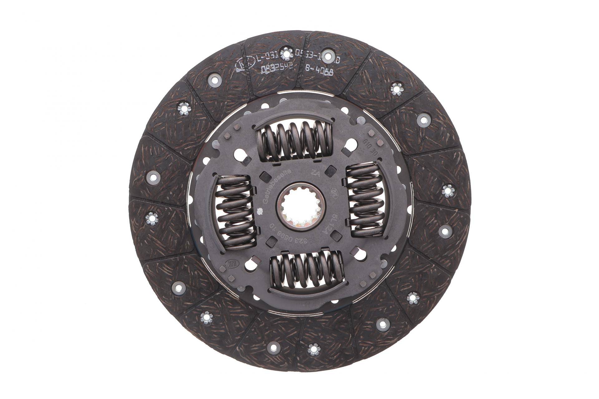 Комплект зчеплення Opel Zafira 2.0 DI/DTI 96-03 (d=230mm)