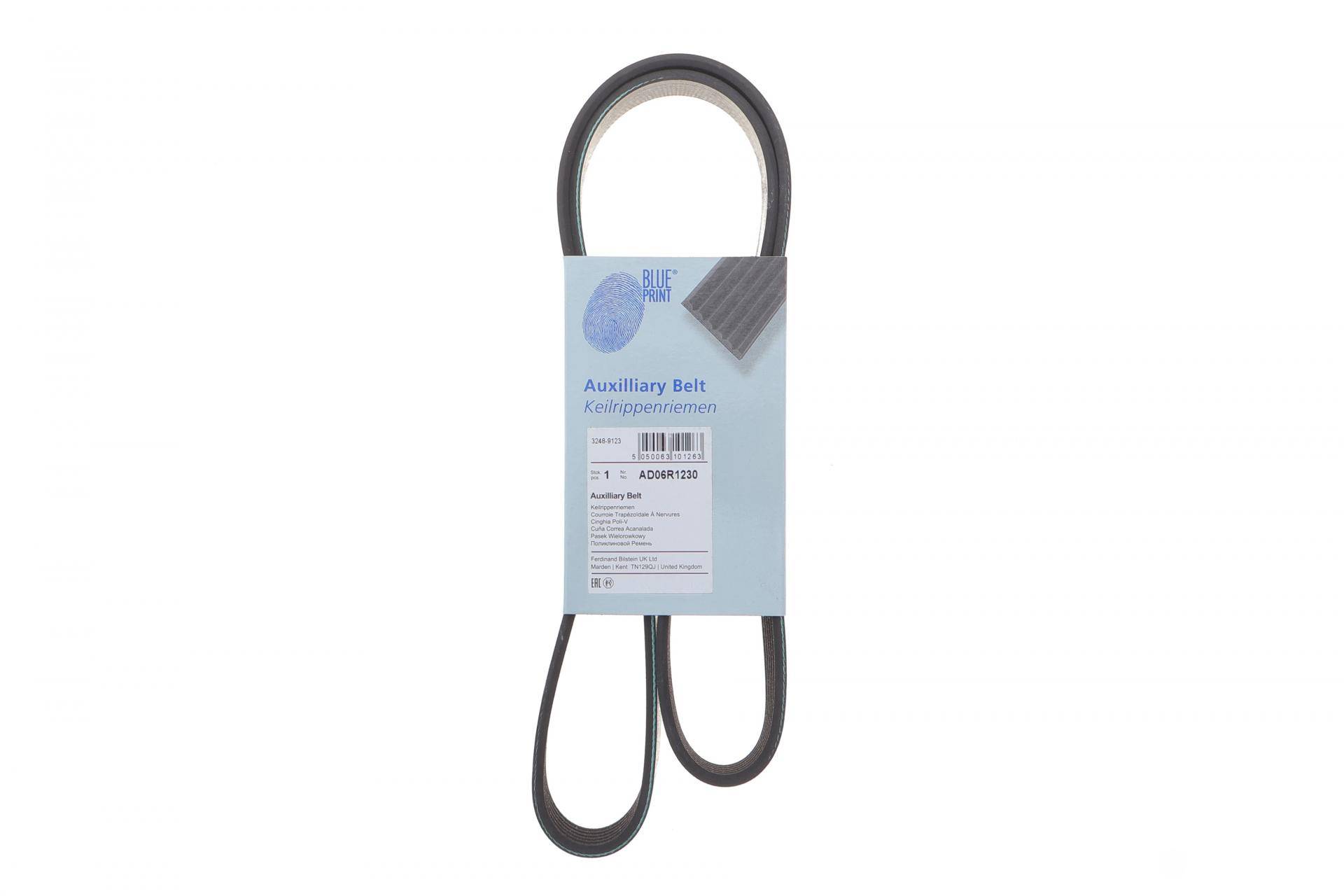 Ремінь генератора Ford Scorpio/Sierra 2.0i 85-94 (6PK1230)