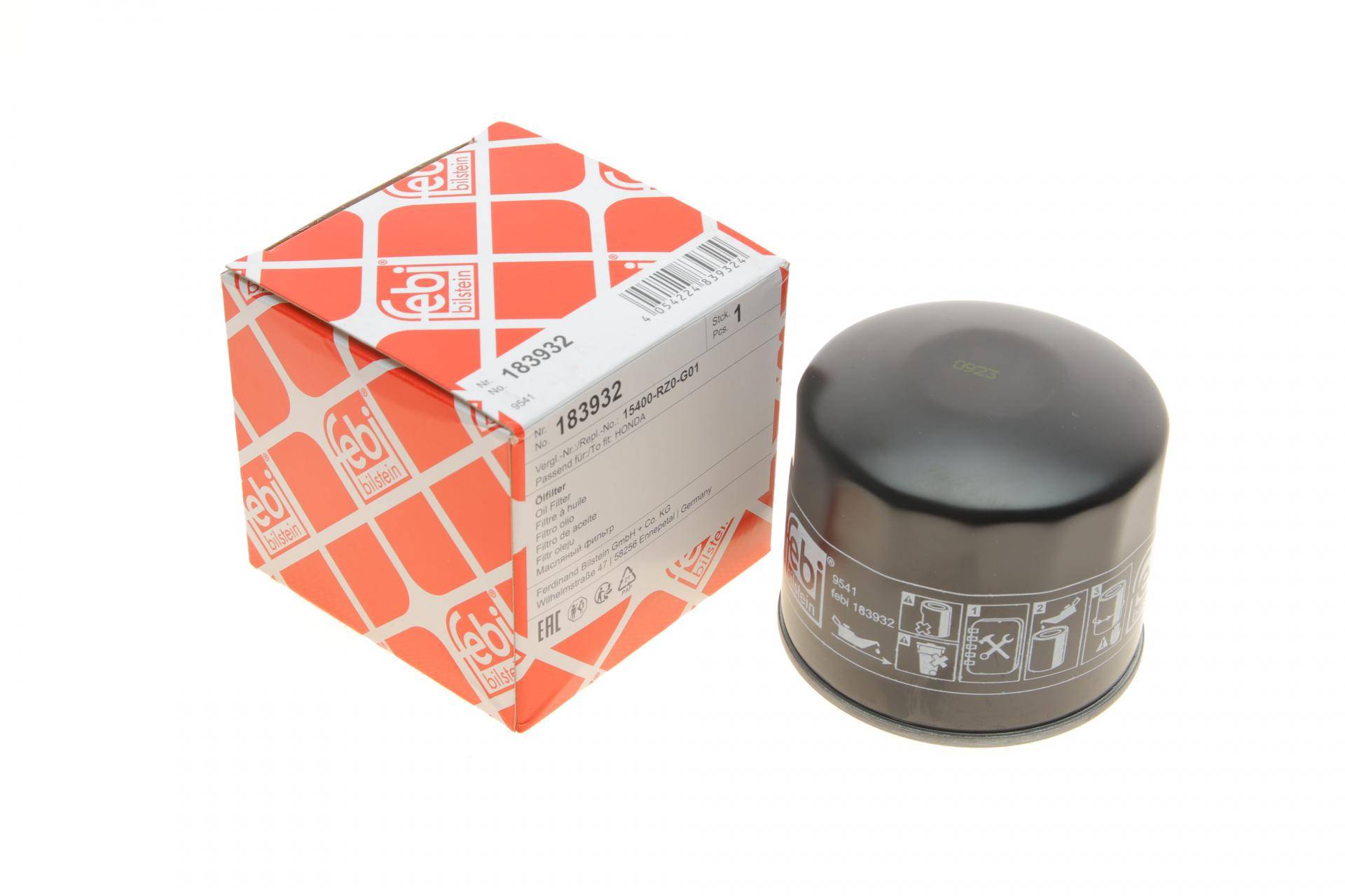 Фільтр масляний Honda Civic/CR-V 1.6 i-DTEC 13-/Ssangyong Tivoli 1.6 15-