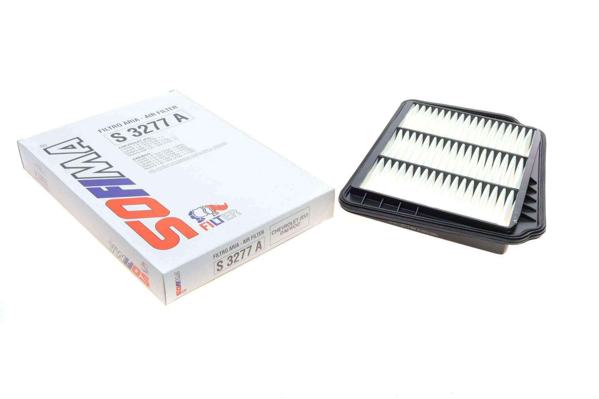 Фільтр повітряний Chevrolet Lacetti/Daewoo Nubira 1.4-1.8 03-