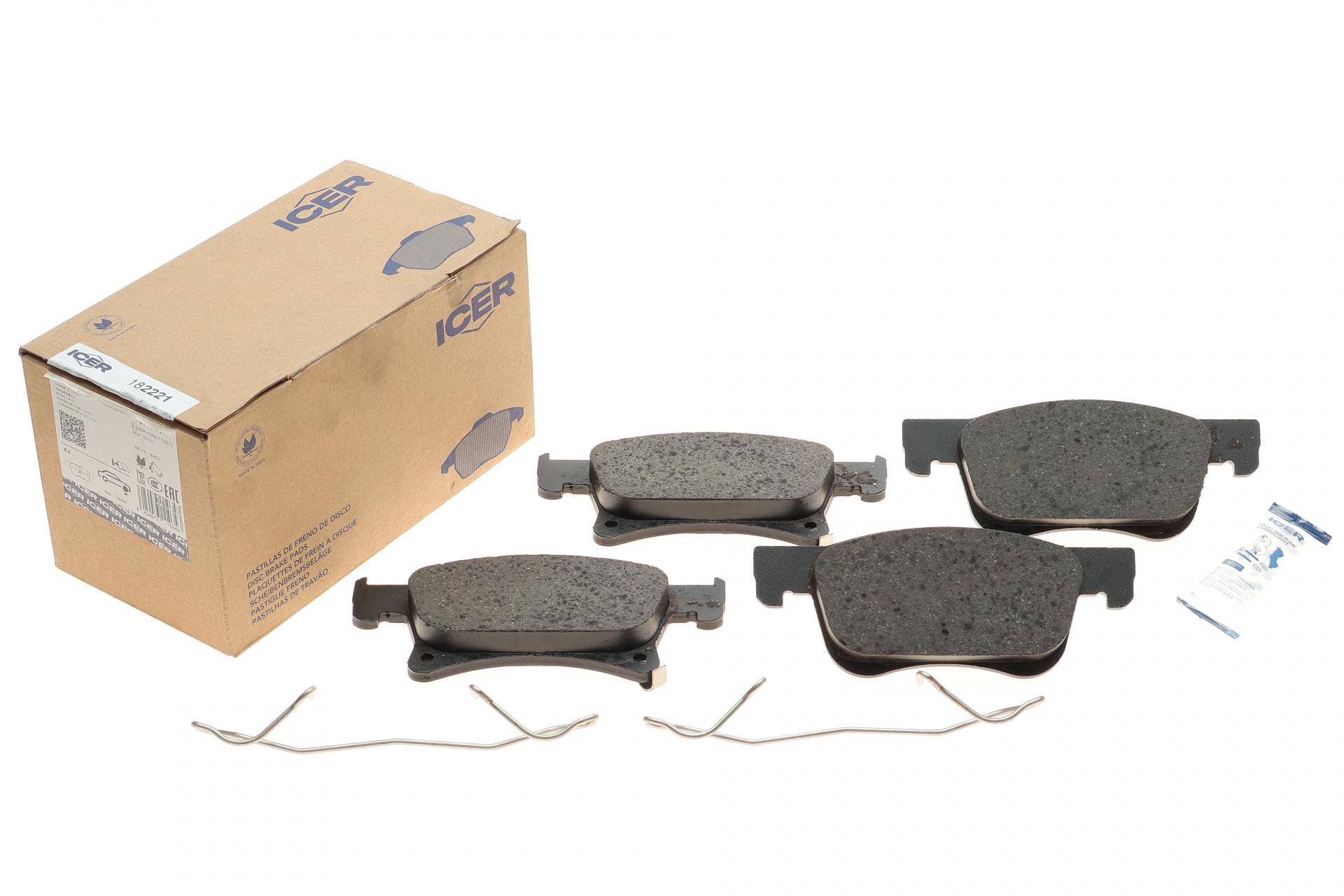 Колодки гальмівні (передні) Opel Corsa E 14-/Chevrolet Orlando 18-