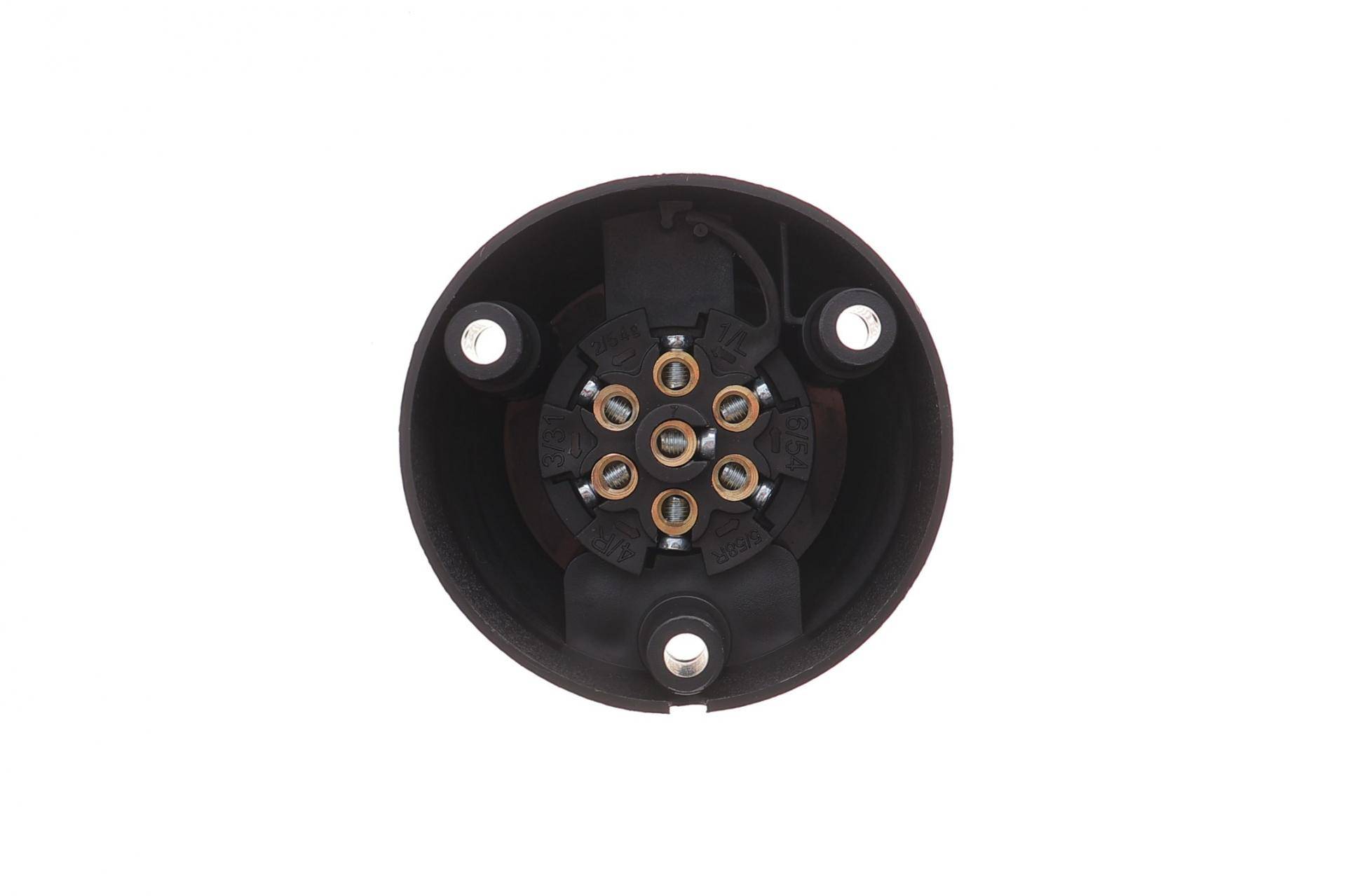 Гніздо електричне петлі буксирувальної універсальне (7 контактів)