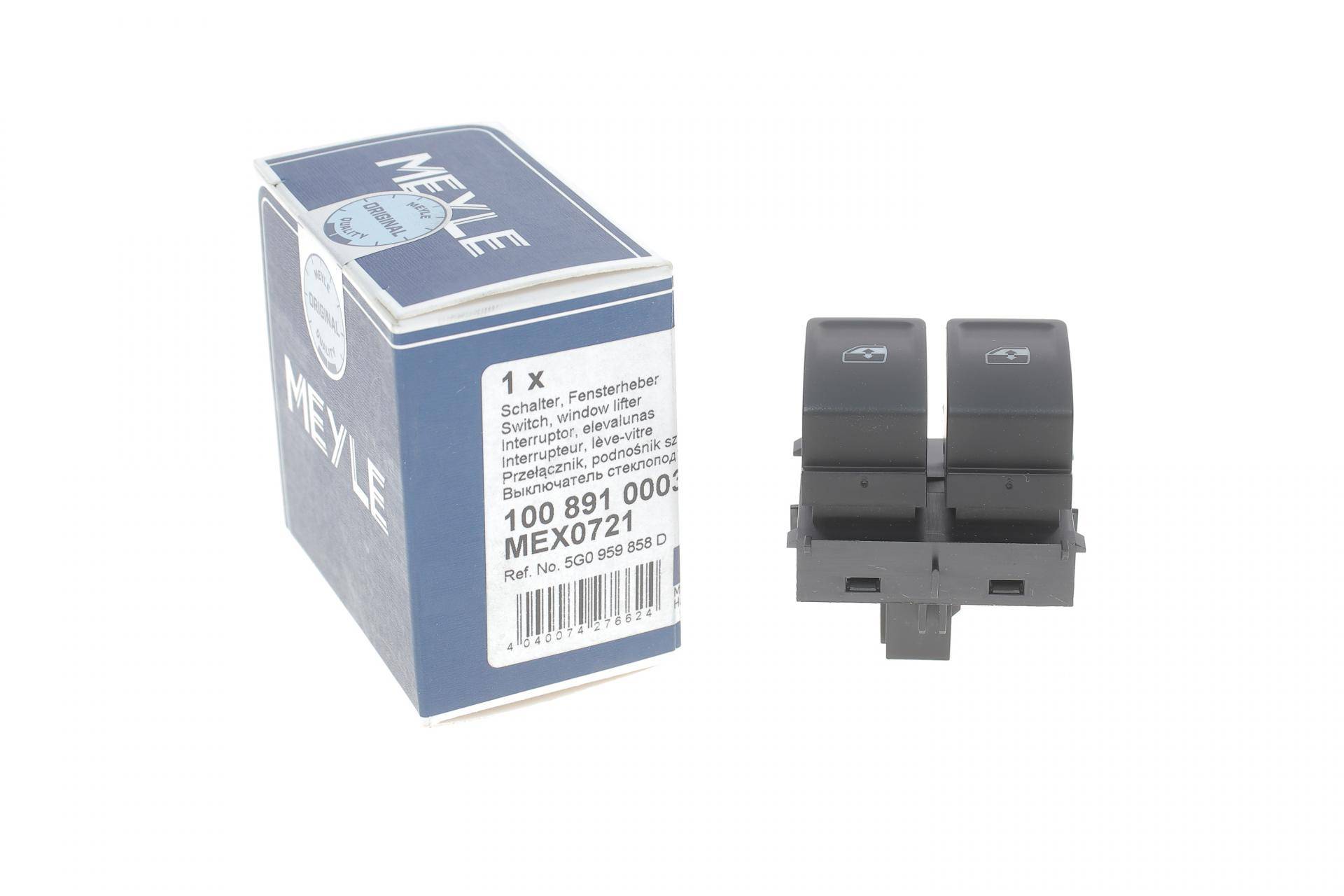 Кнопка склопідіймача (L) VW Crafter 16- (подвійна)