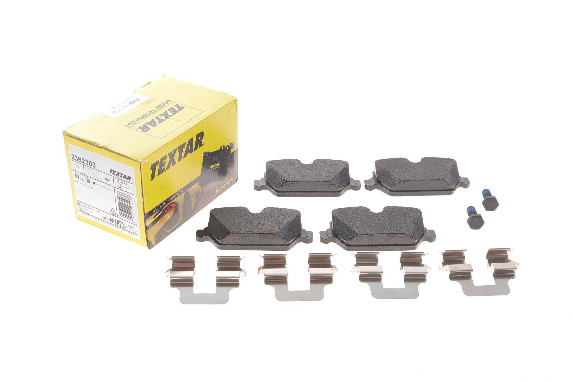 Колодки гальмівні (задні) BMW 3 (E90/E92) 00-13/1 (E81/82/87) 03-13 (TRW) Q+