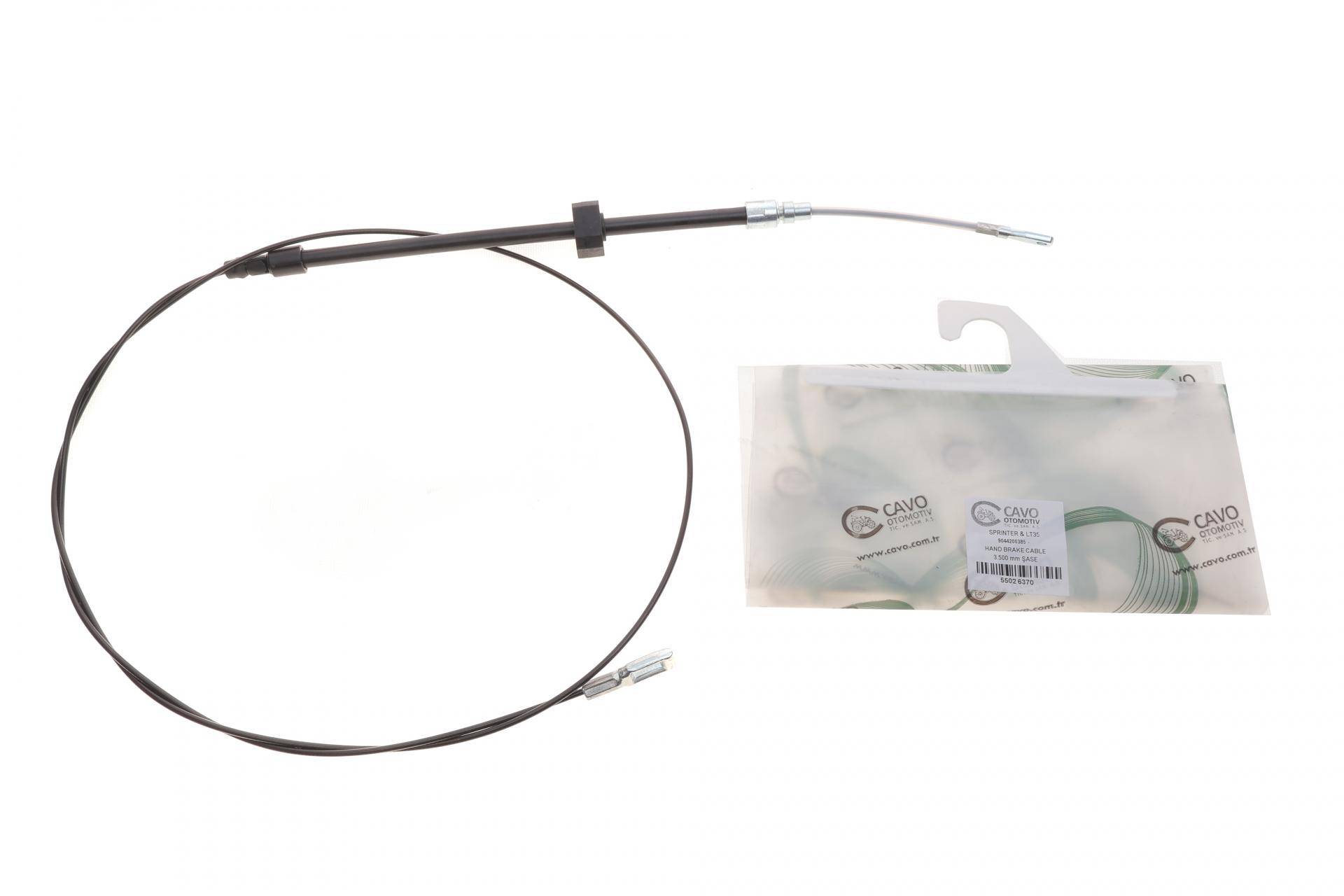 Трос ручника (центральний) MB Sprinter 408-416 96- (середня база) (1970/285мм)