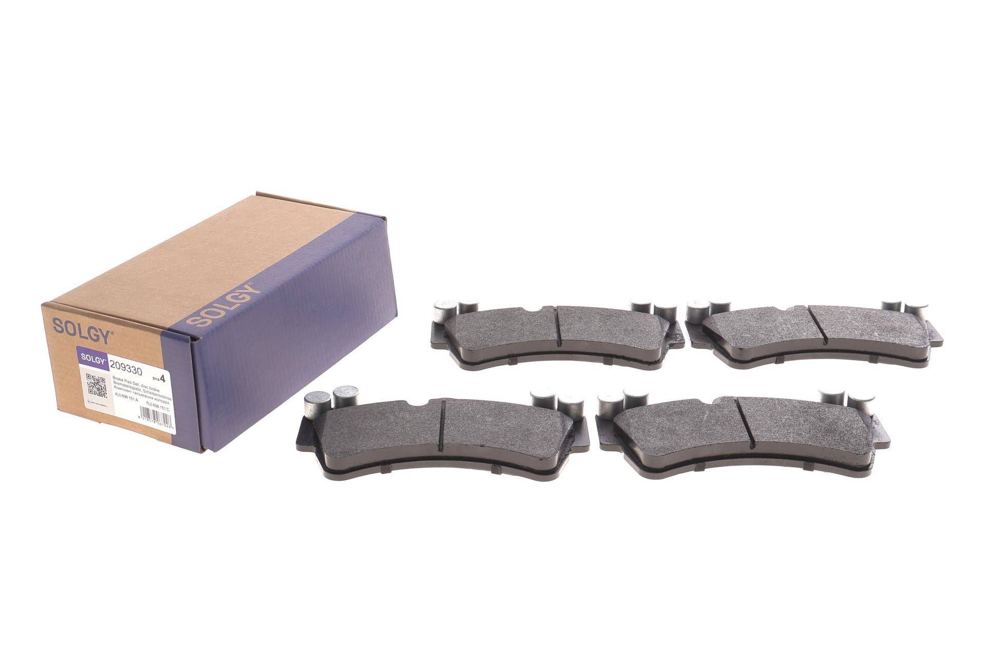 Колодки гальмівні (передні) Audi Q7/ Porsche Cayenne/VW Touareg 02-10