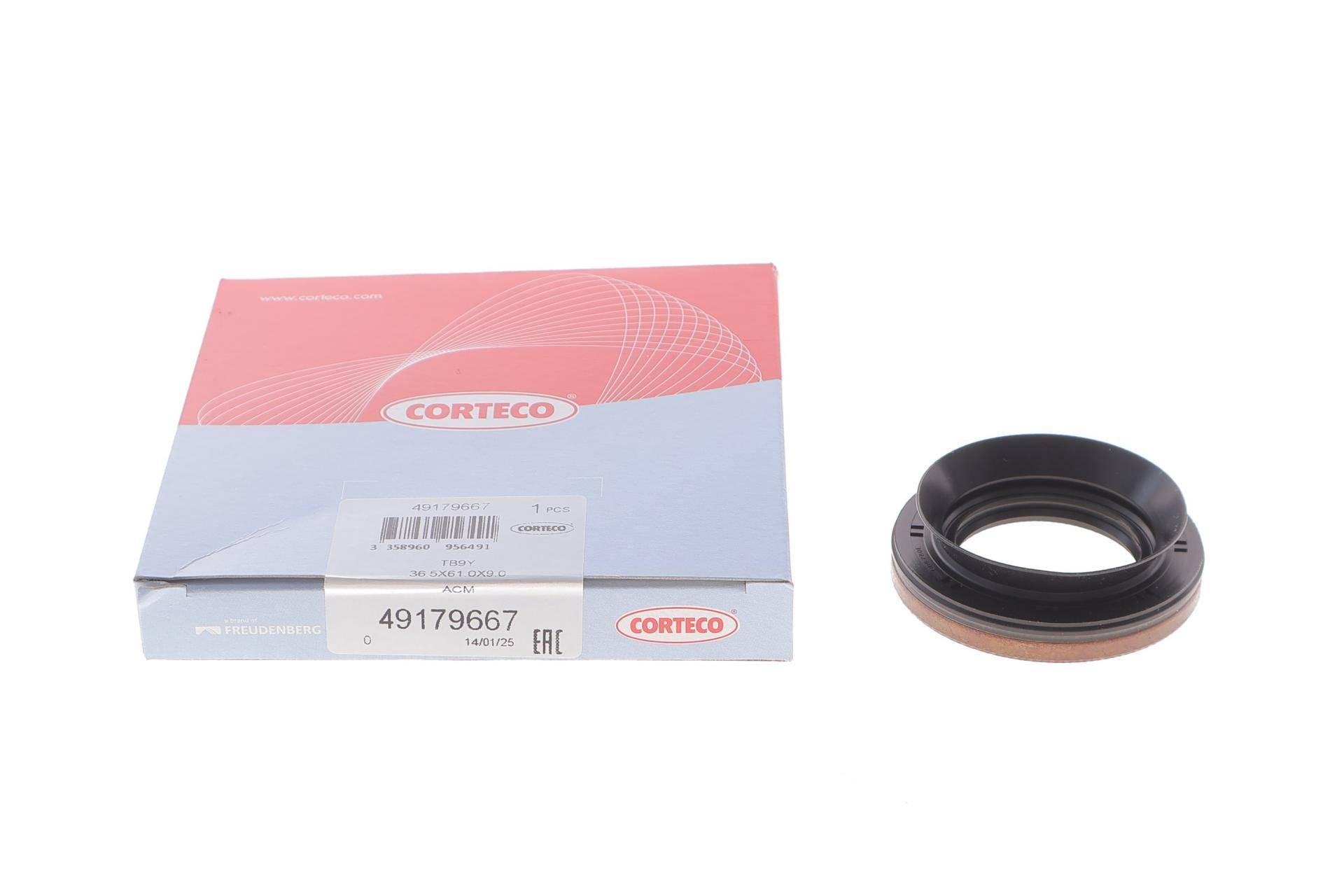 Сальник диференціалу Nissan Qashqai/X-Trail 07-13/Renault Duster 11- (36.5x61x9)