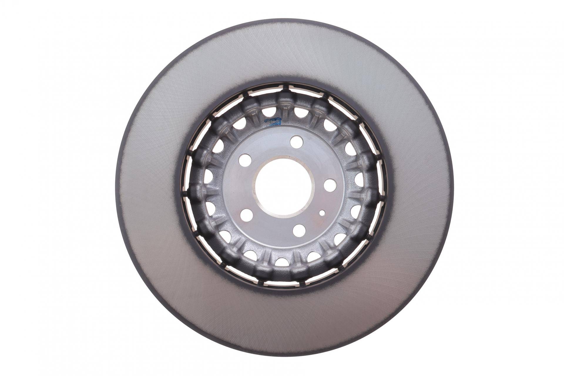 Диск гальмівний (передній) Audi A6/Q7 15- (374x36) (з покриттям) (здвоєний) (вент.)