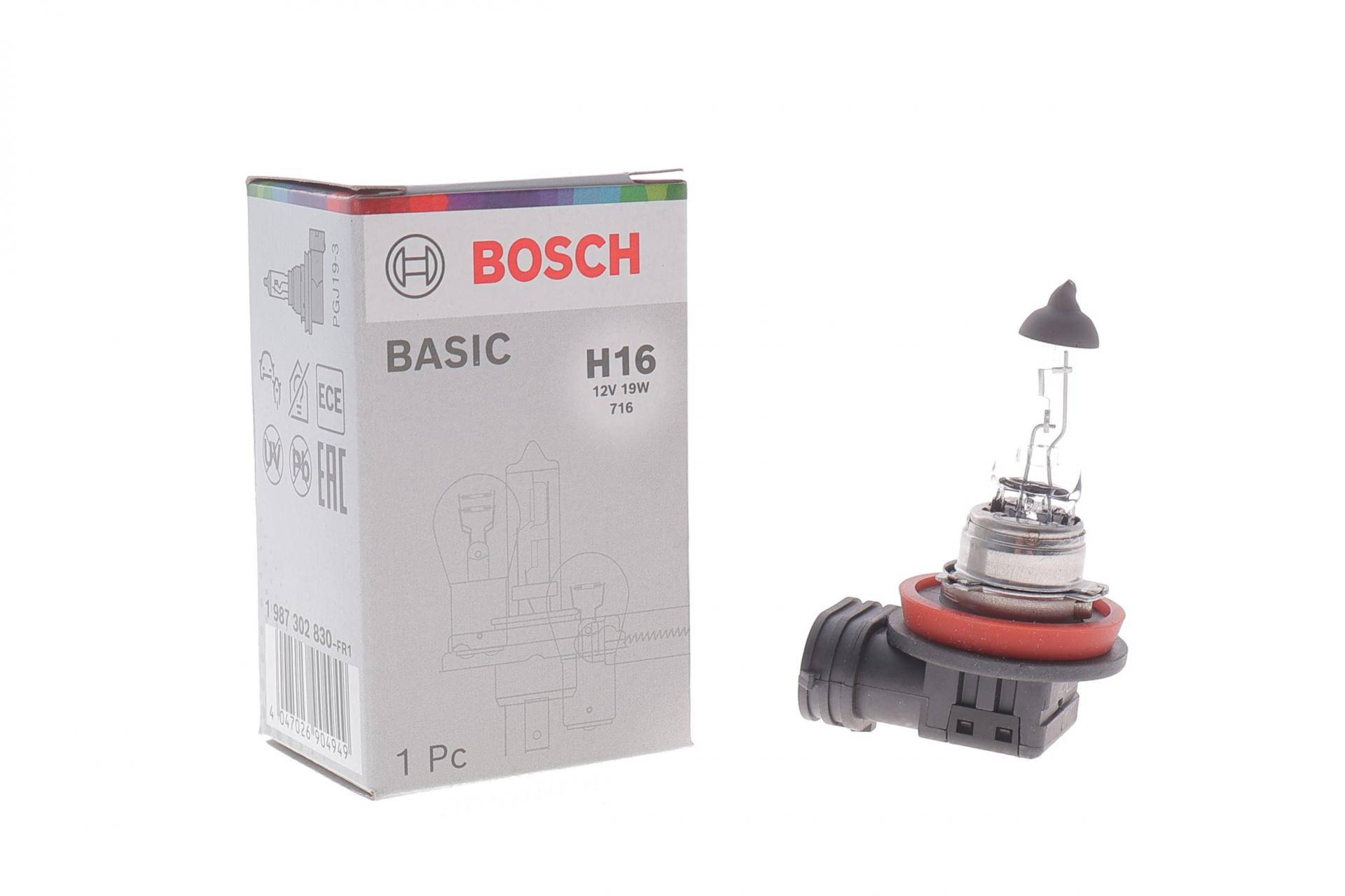 Автолампа H16 12V 19W PGJ19-3 ECO