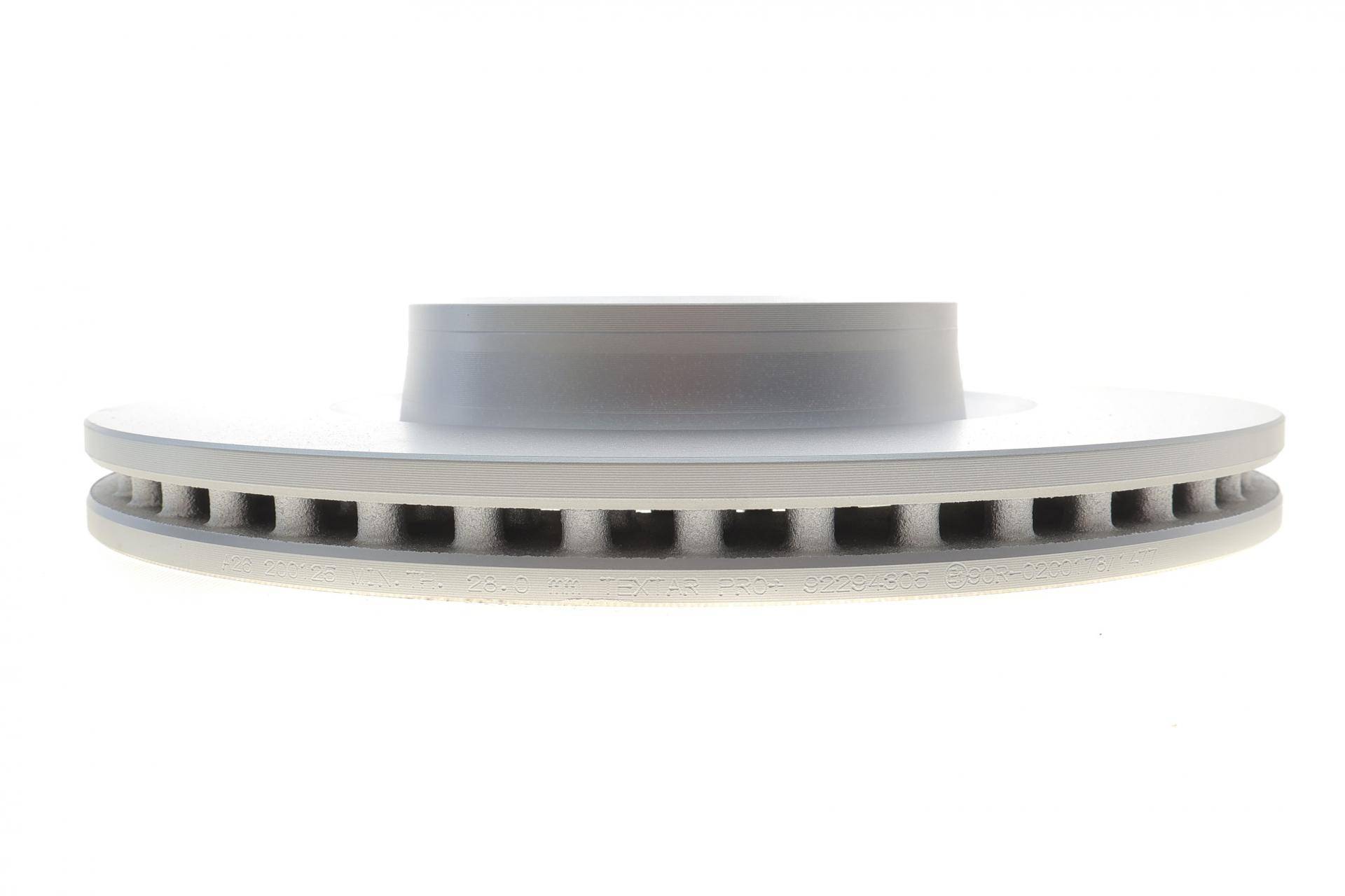 Диск гальмівний (передній) Audi A6 12-18 (345x30) PRO+ (з покриттям) (вентильований)