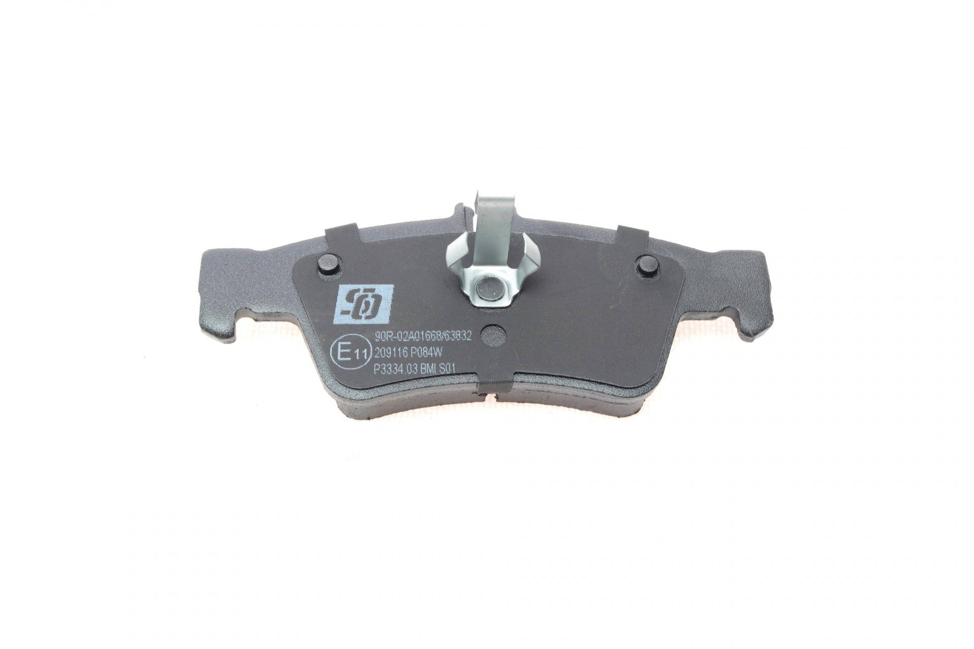 Колодки гальмівні (задні) MB E-class (W211/W212)/S-class (W220/W221) 98- (Ate)