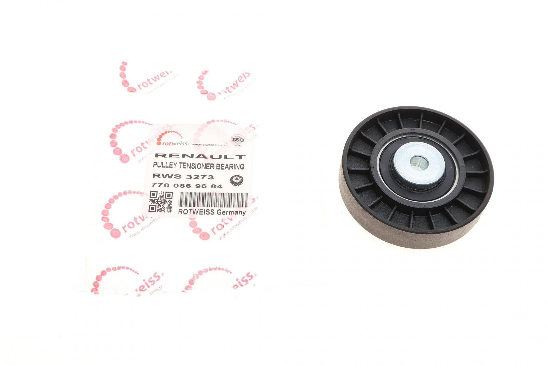 Ролик генератора Renault Kangoo 1.4i 97- (паразитний)