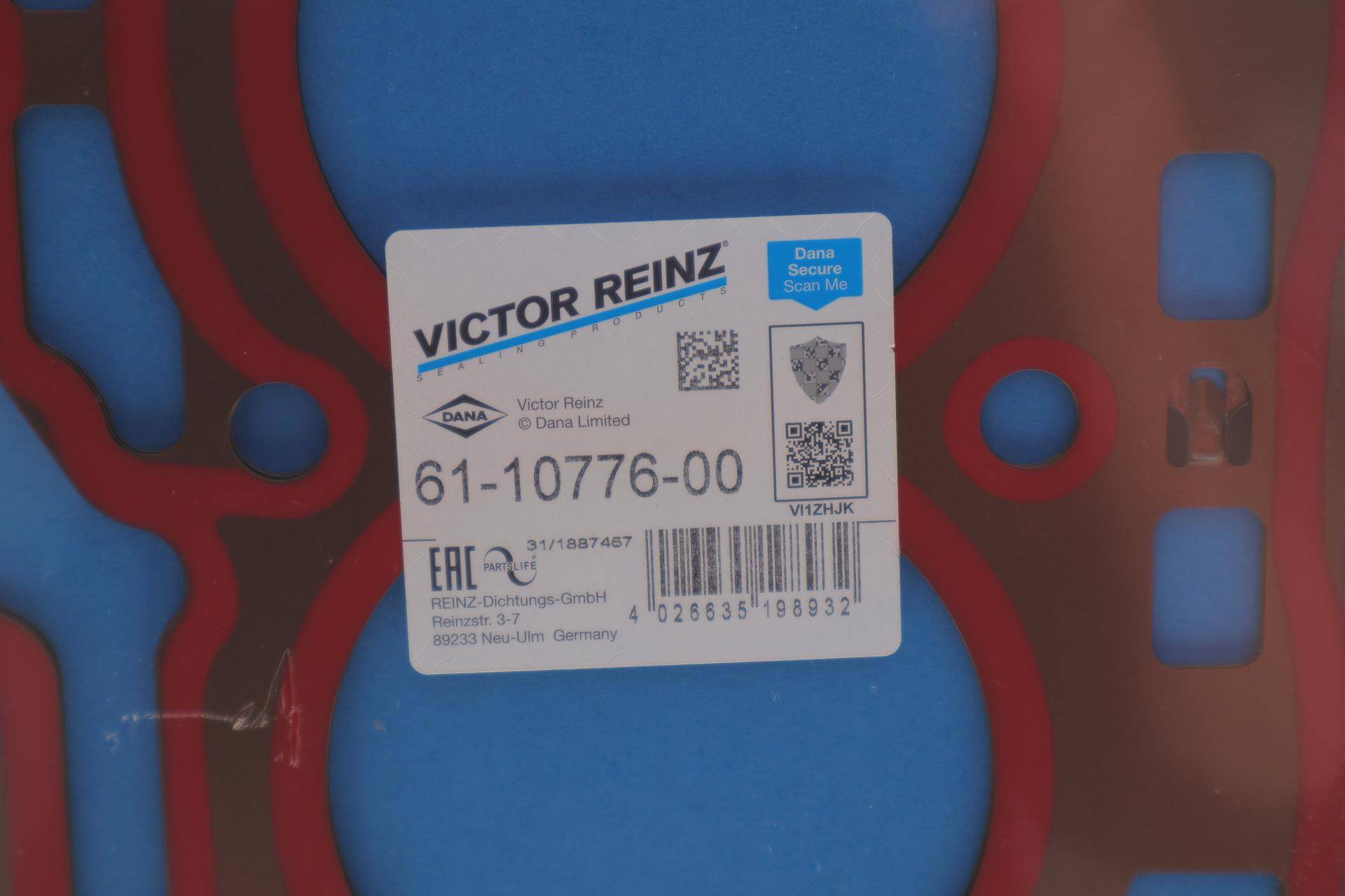 Прокладка ГБЦ VW Golf 1.4 TSI 14-