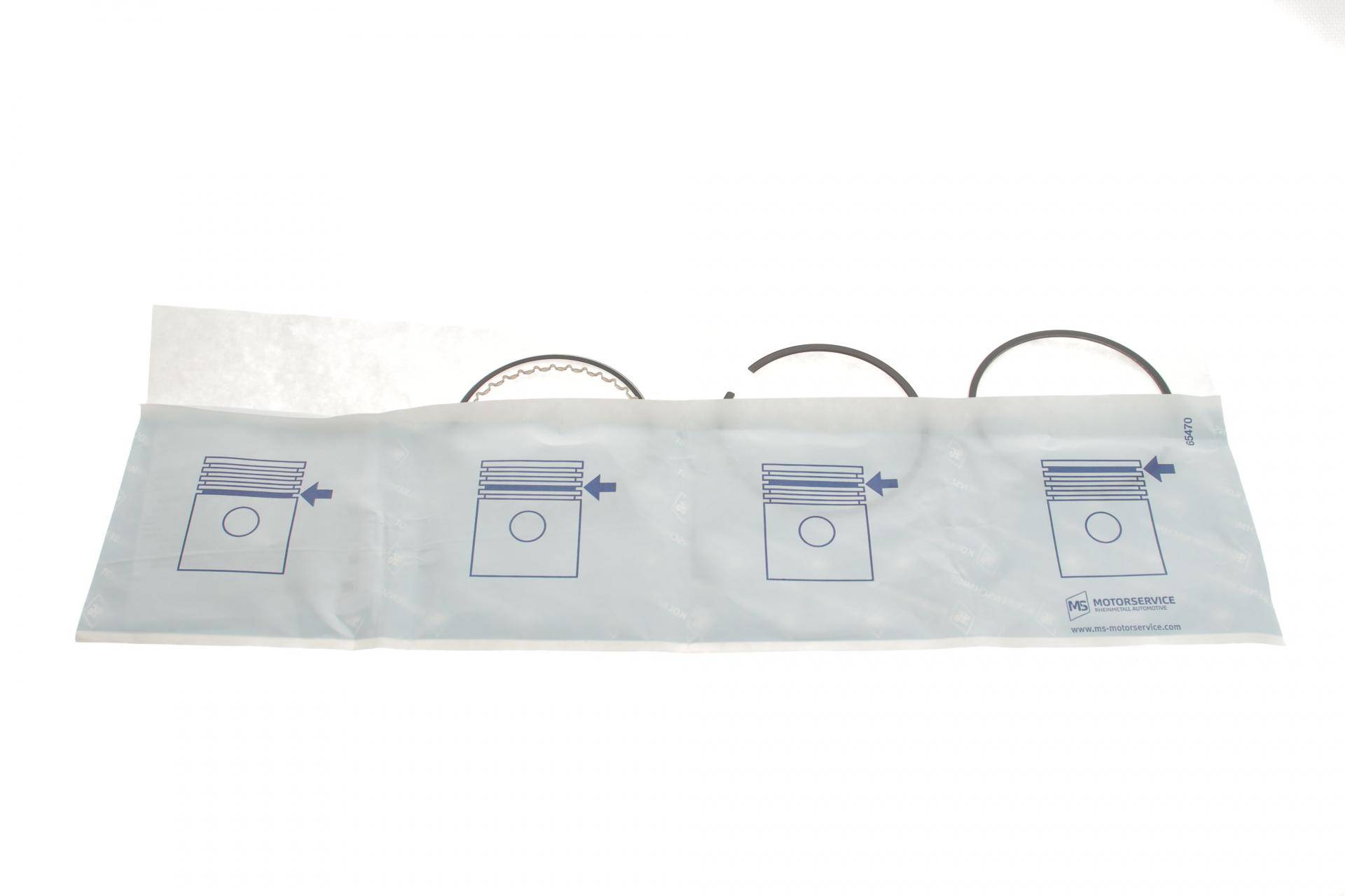 Кільця поршневі Renault Kangoo 1.6 16V 01- (79.50mm/STD)