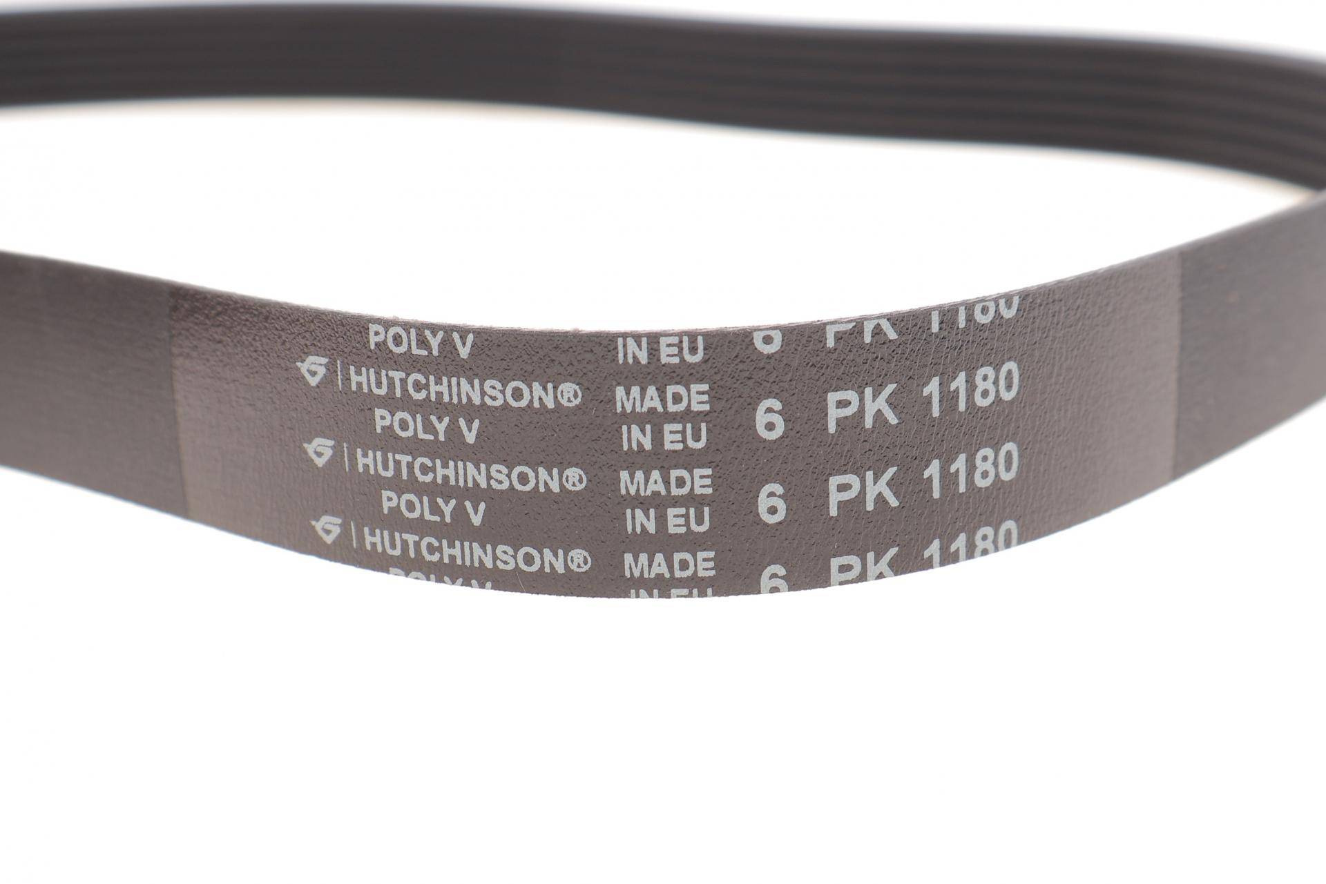 Ремінь генератора Fiat Doblo 1.3D Multijet/Ducato 2.0JTD 01-/VW Caddy 1.4/1.6 96- (6PK1180)