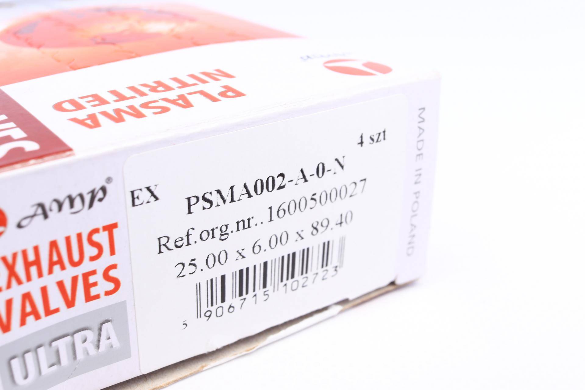 Клапан (випуск) Smart Cabrio/City-Coupe/Fortwo/Roadster 0.6/0.7i 00-07 (25х6х89.4) (азотування)