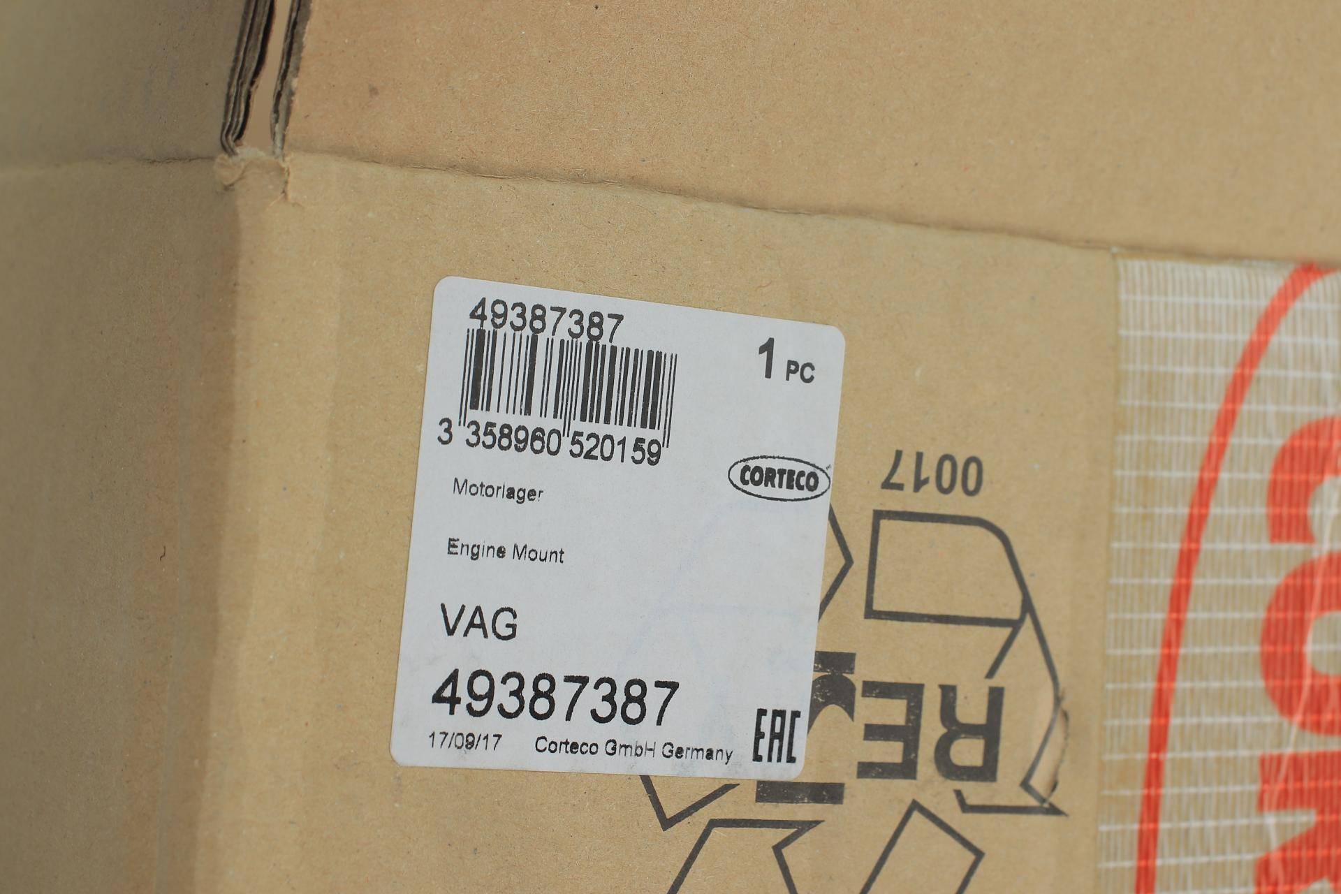 Подушка двигуна (передня) (R) Audi Q7 2.0 TFSI 15-