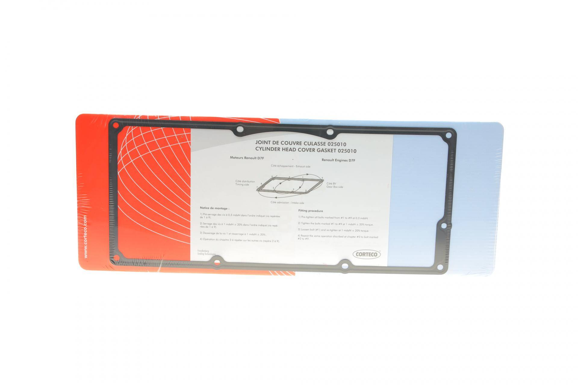 Прокладка крышки клапанов Renault Kangoo 1.2i 97-