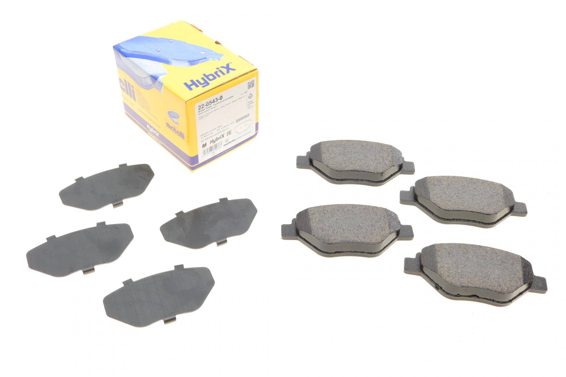 Колодки гальмівні (передні) Renault Megane II 03-