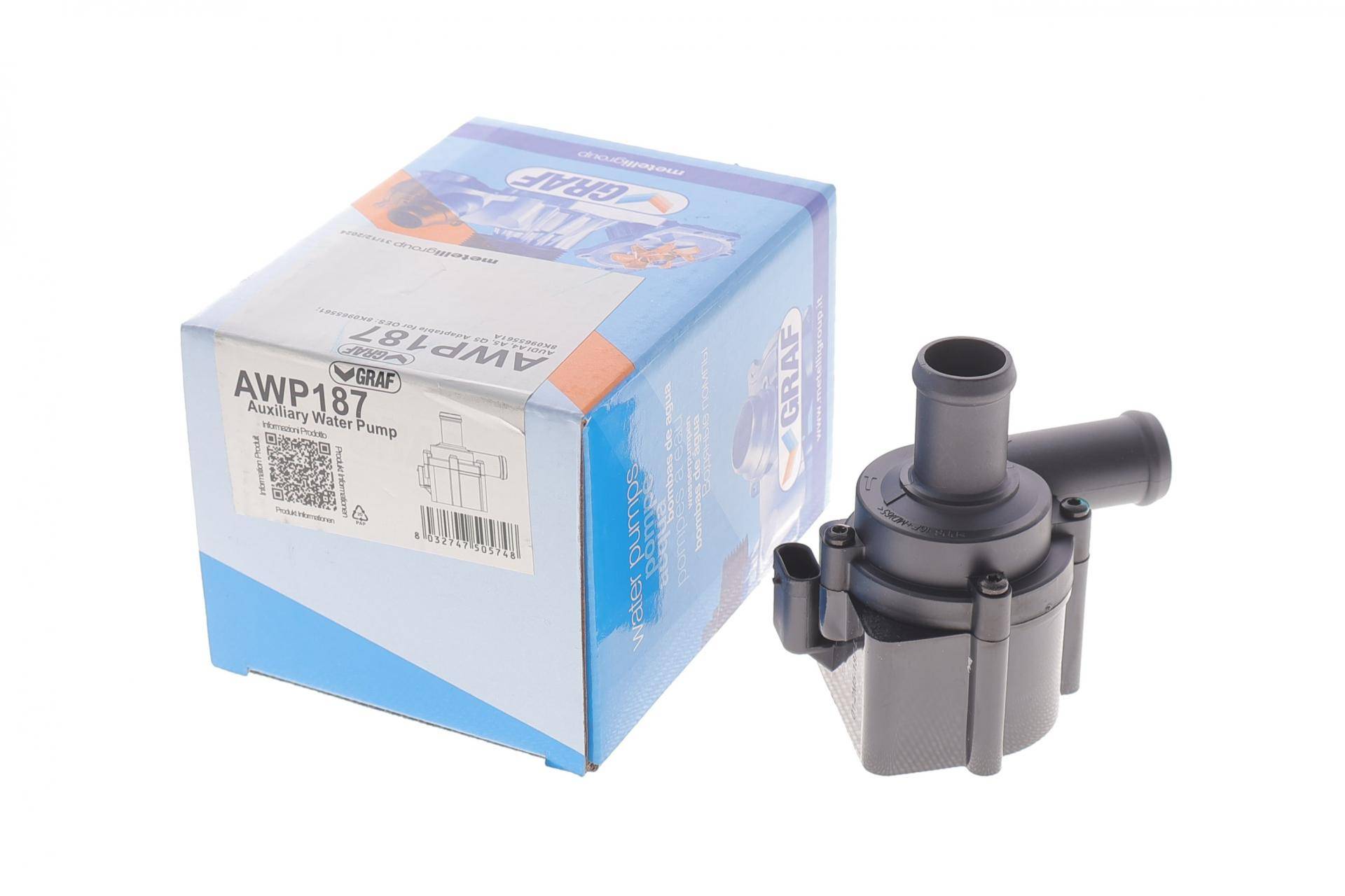 Насос системи охолодження (додатковий) Audi A4 1.8-2.0 TFSI/2.0-3.0 TDI 07-