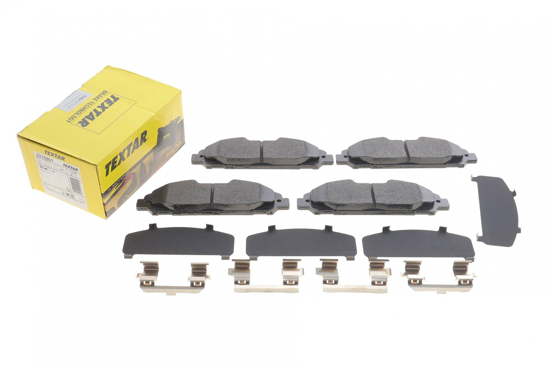 Колодки гальмівні (передні) Ford USA Mustang 14-23 (Akebono)