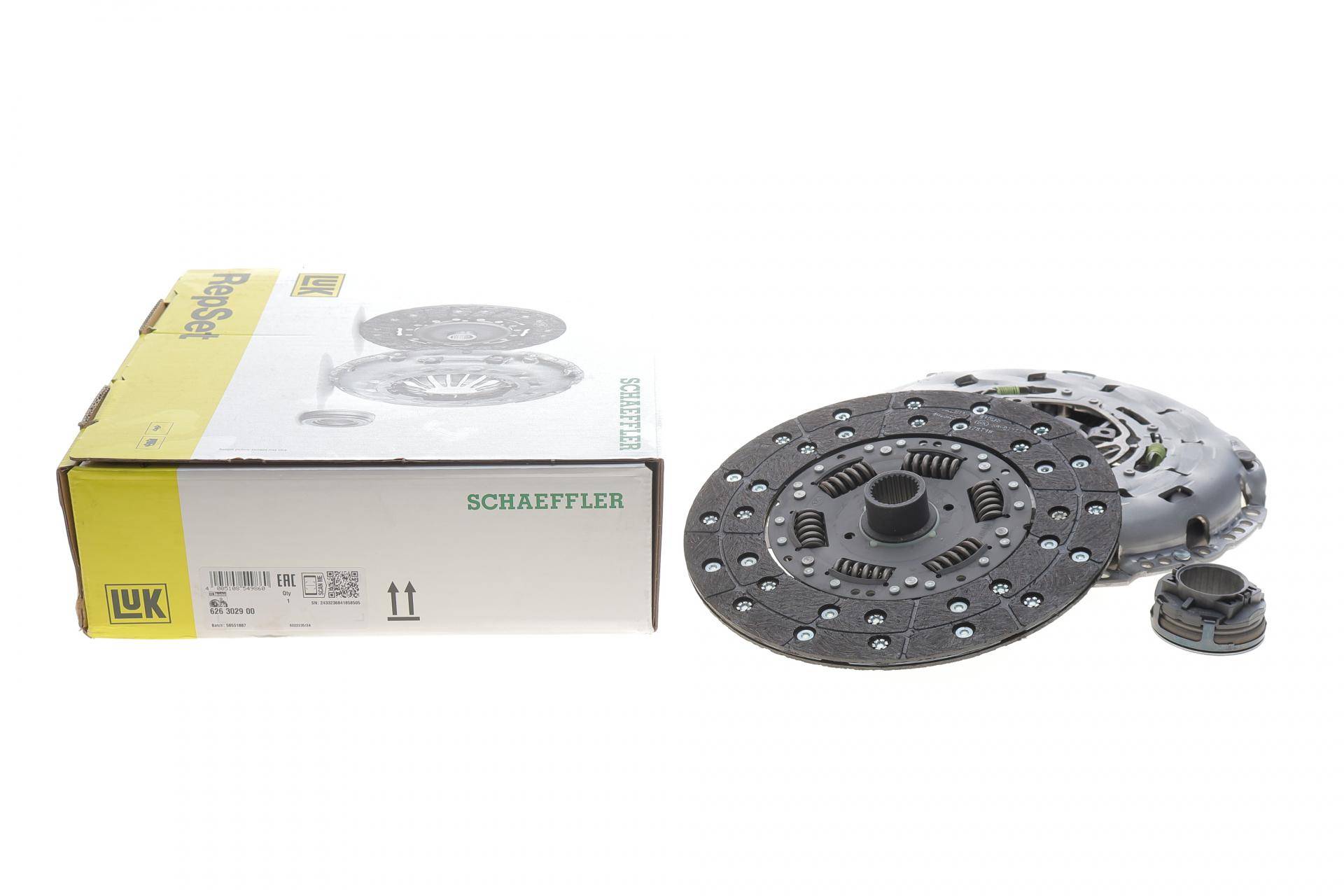 Комплект зчеплення VW Touareg 2.5TDI/3.6 V6 FSI, 03-10, 120/128/206kw