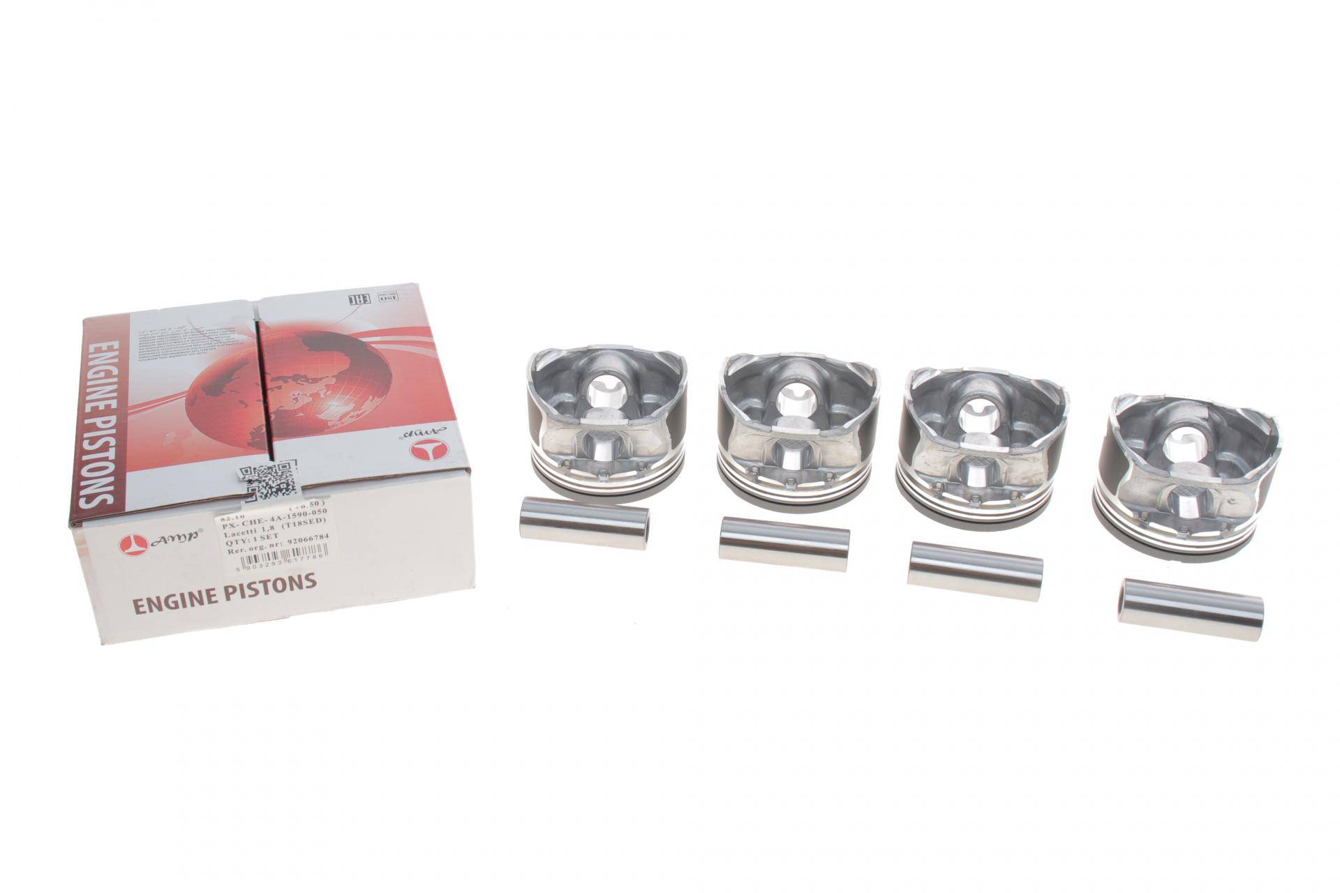 Поршень Chevrolet Lacetti 1.8 16V -07 (82.10mm/+0.50mm) (к-кт 4 шт)