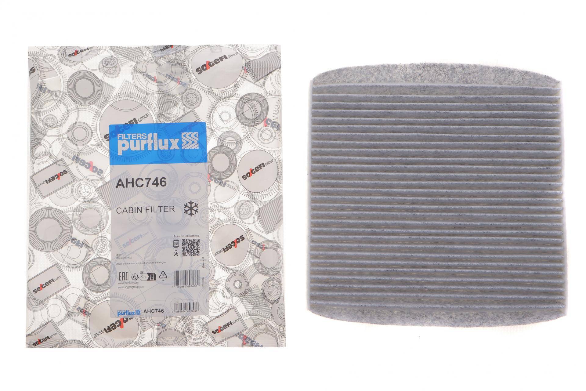 Фільтр салону Jeep Cherokee 13- (вугільний)