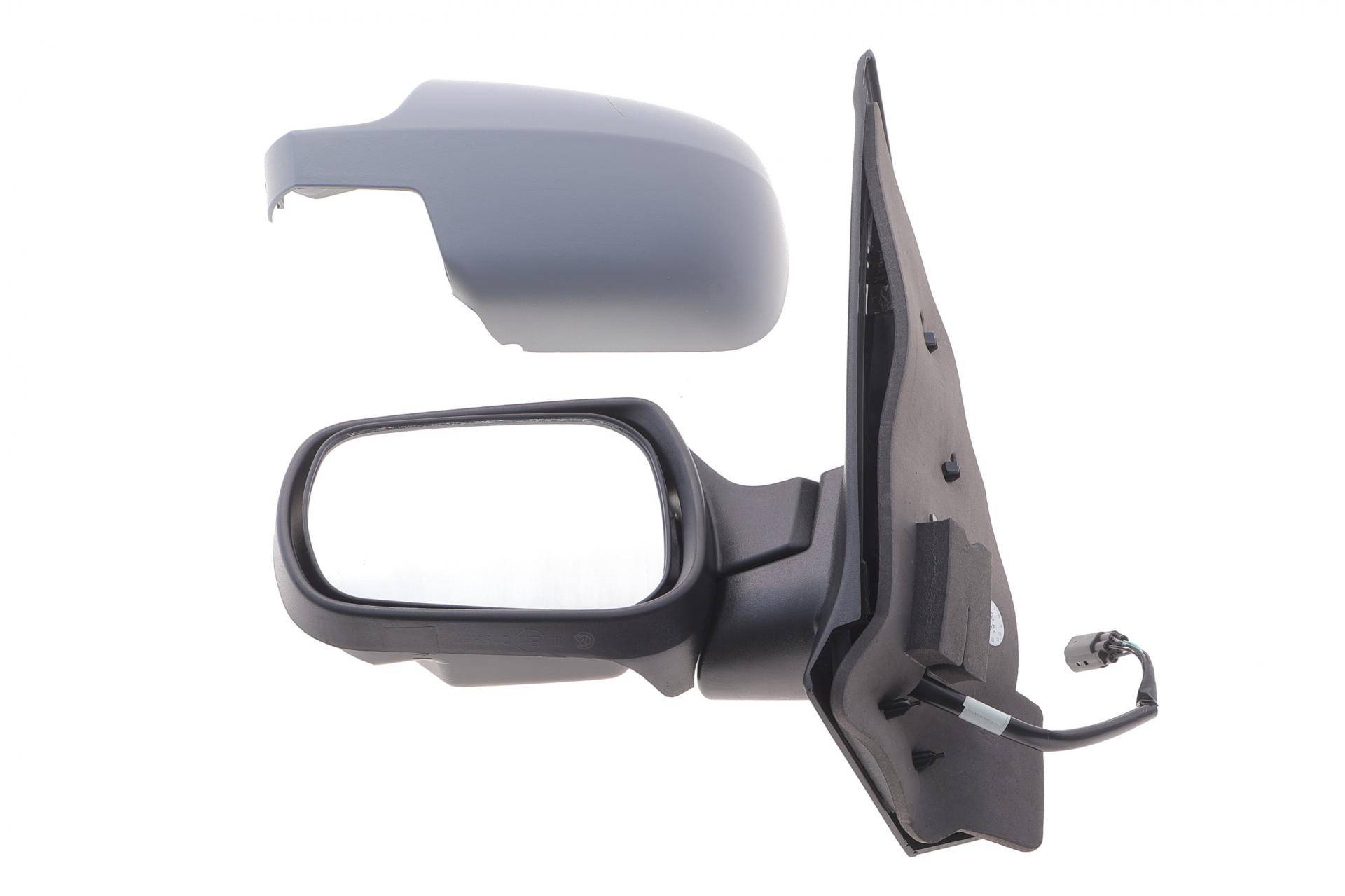 Дзеркало заднього виду (під фарбування) Ford Fusion 02-12 (L) (електро/з підігрів.) (опукл.)