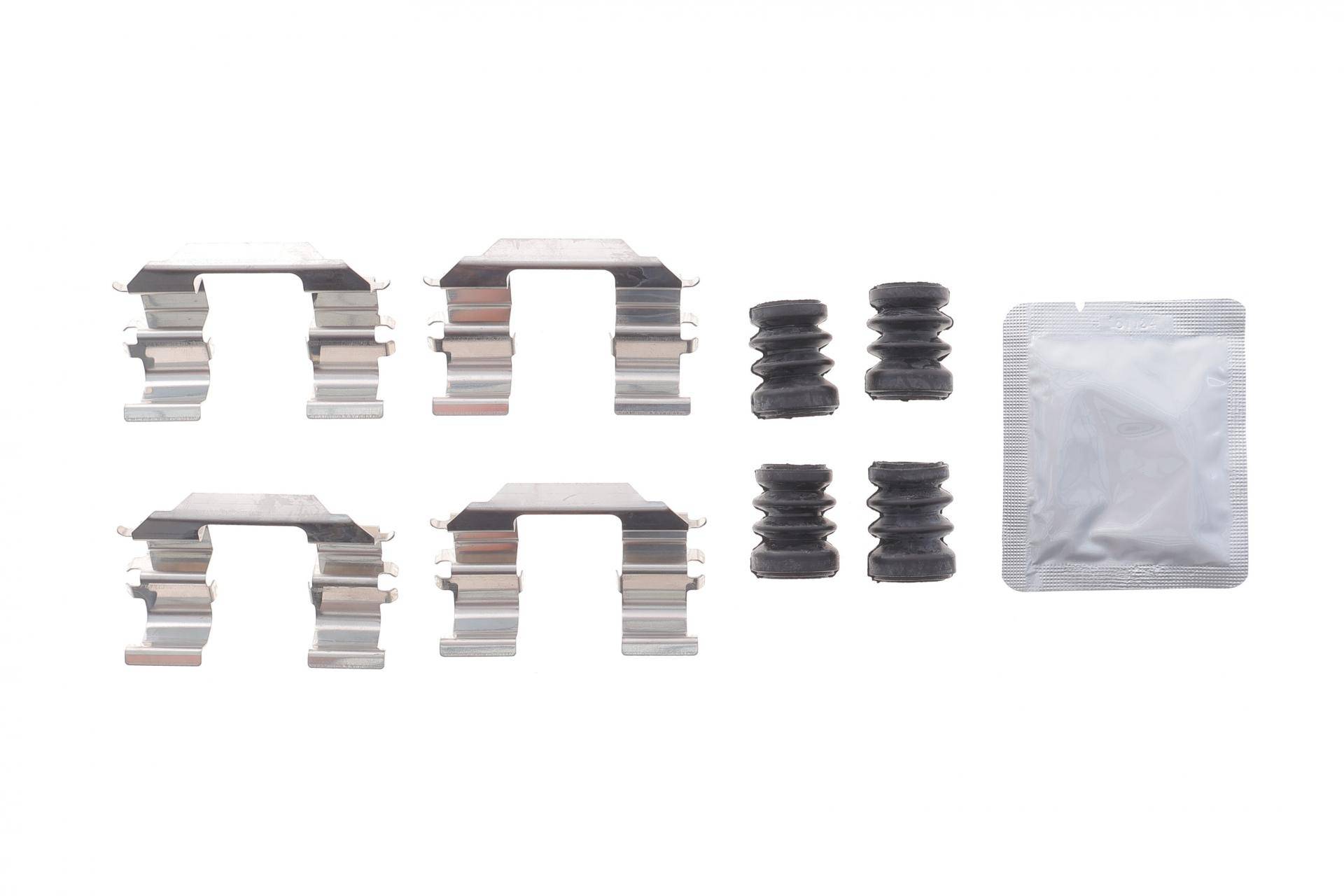 Планка супорта (переднього) прижимна (к-кт) Chevrolet Aveo 02- (Akebono)