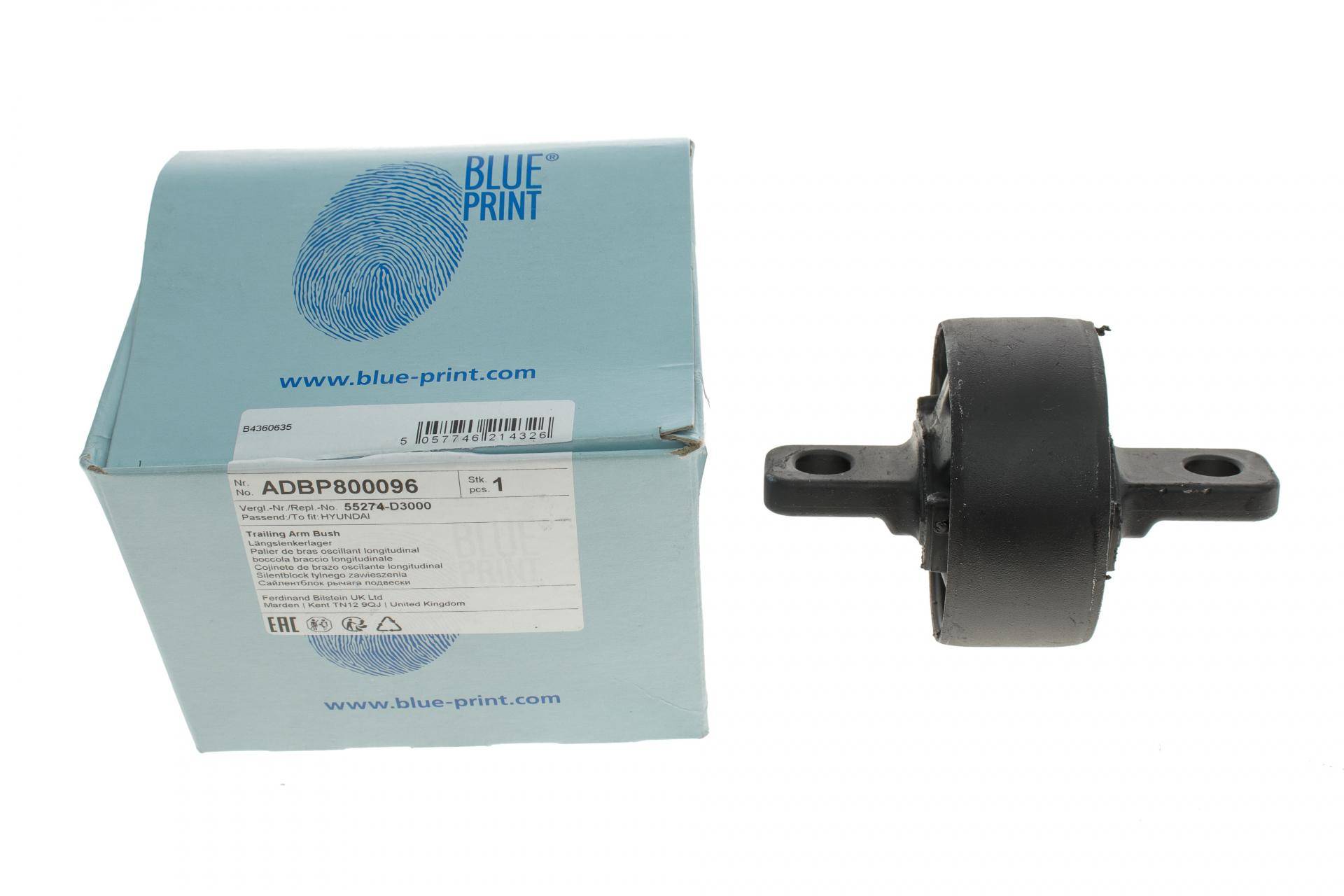 Сайлентблок важеля (заднього) Hyundai Nexo/Tucson/Kia Sportage IV 15- (L)