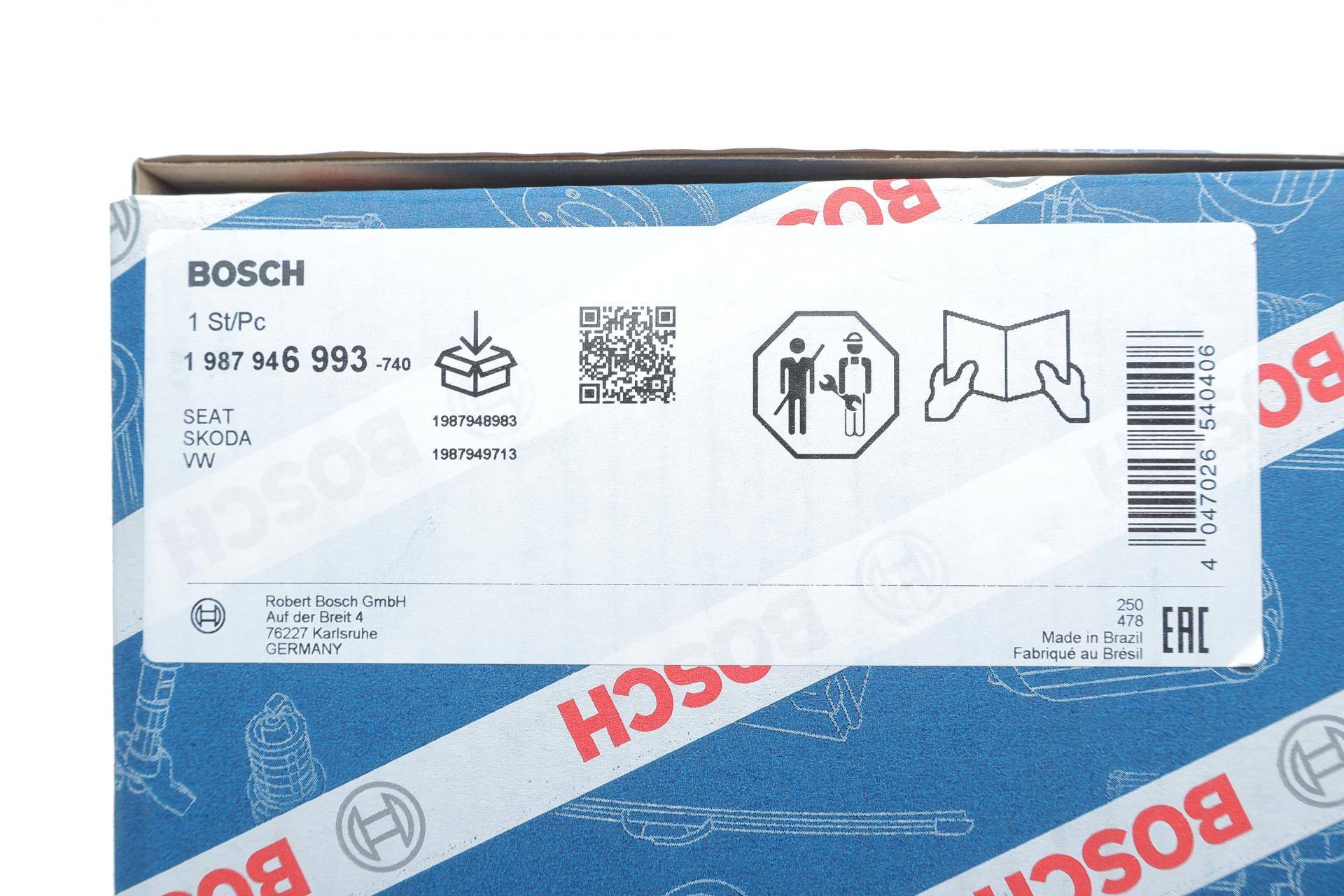 Комплект ГРМ + помпа VW Caddy/Golf/Seat Ibiza/Skoda Octavia 1.6 92-04 (19x137z)