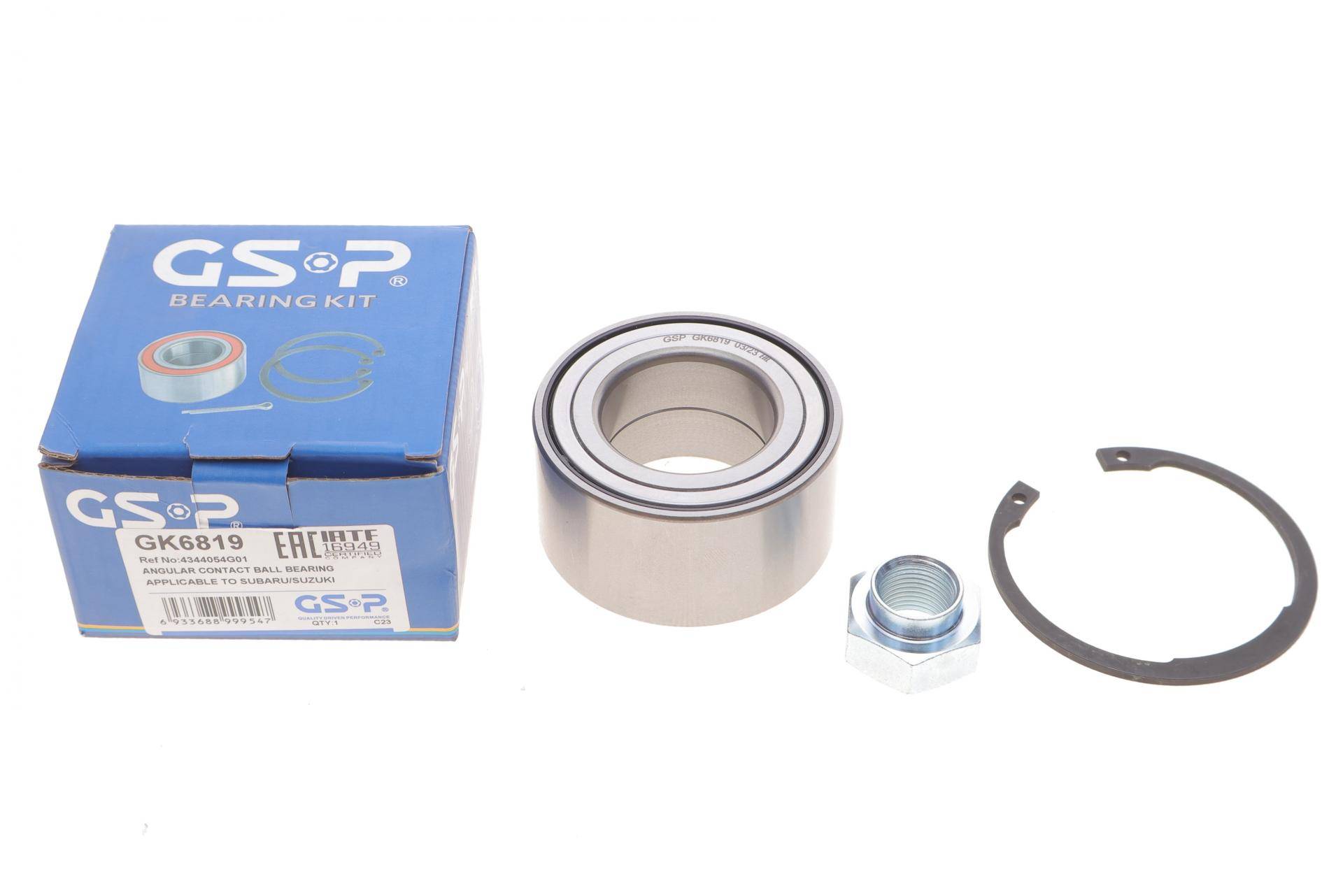 Підшипник маточини (передньої) Opel Agila 03-14