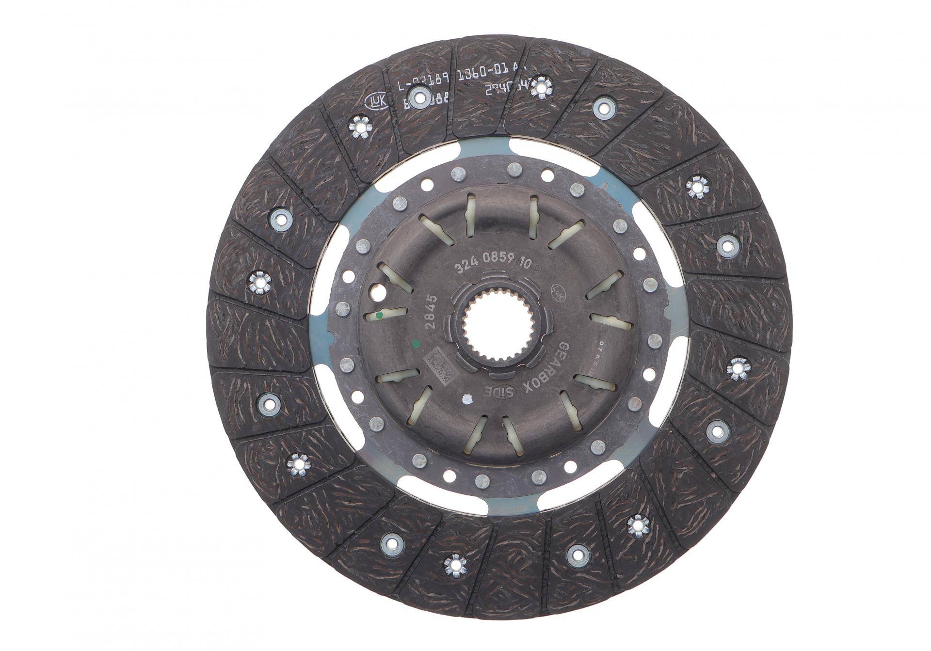 Комплект зчеплення VW Tiguan 2.0 TFSI 07-18 (d=240mm)