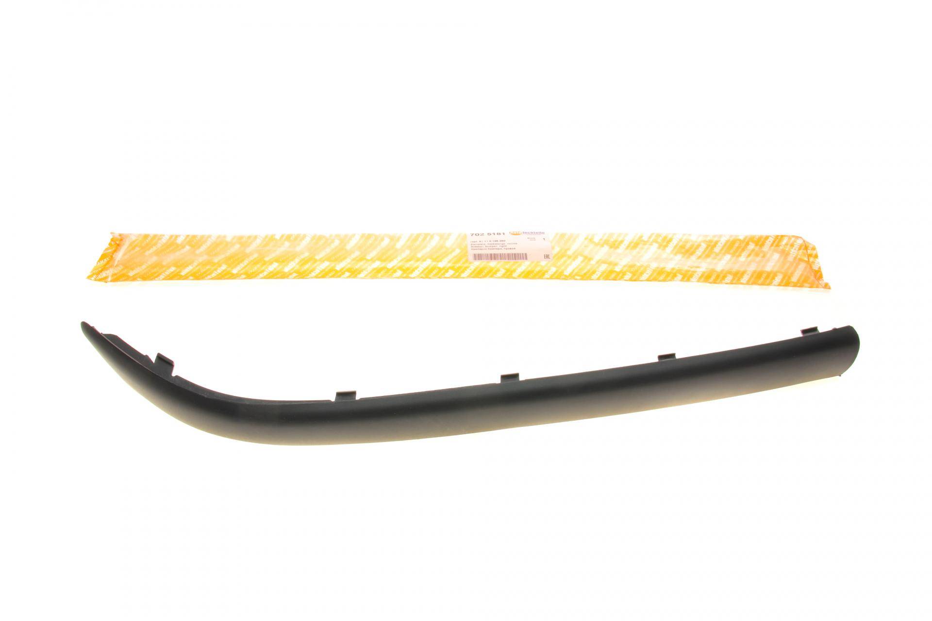 Накладка бампера (переднього) BMW 3 (E46) 98-05 (R)