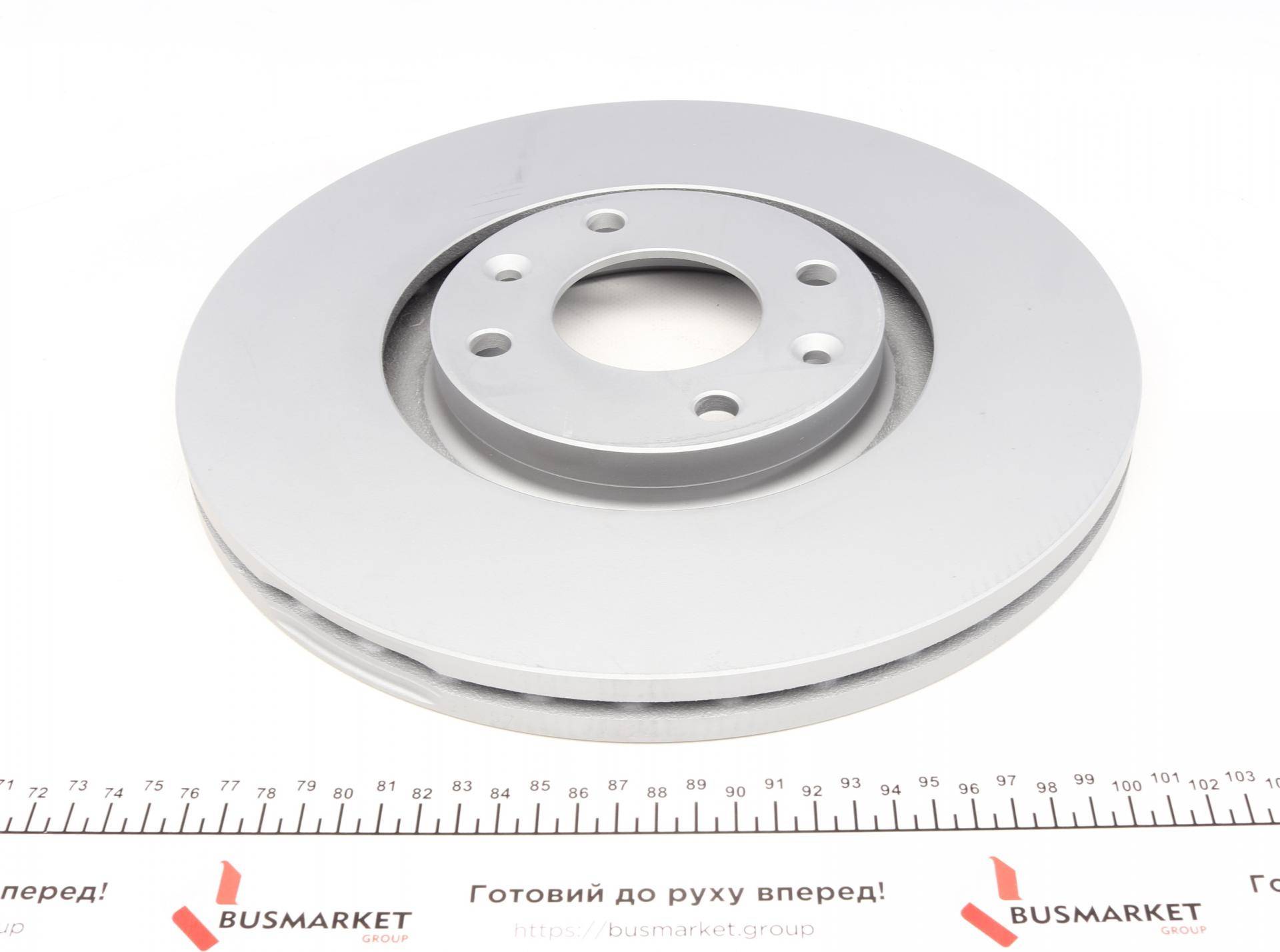 Диск гальмівний (передній) Citroen C4/ Peugeot 207/307 1.6-2.0i 04- (302x26) (з покриттям) (вентилір)