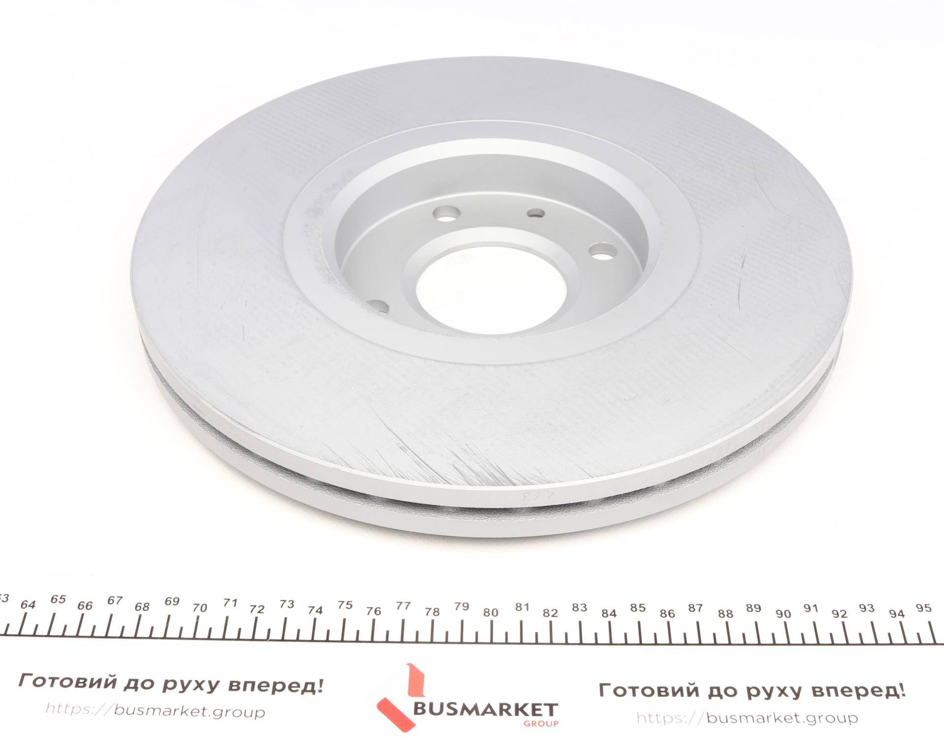 Диск гальмівний (передній) Citroen C4/ Peugeot 207/307 1.6-2.0i 04- (302x26) (з покриттям) (вентилір)