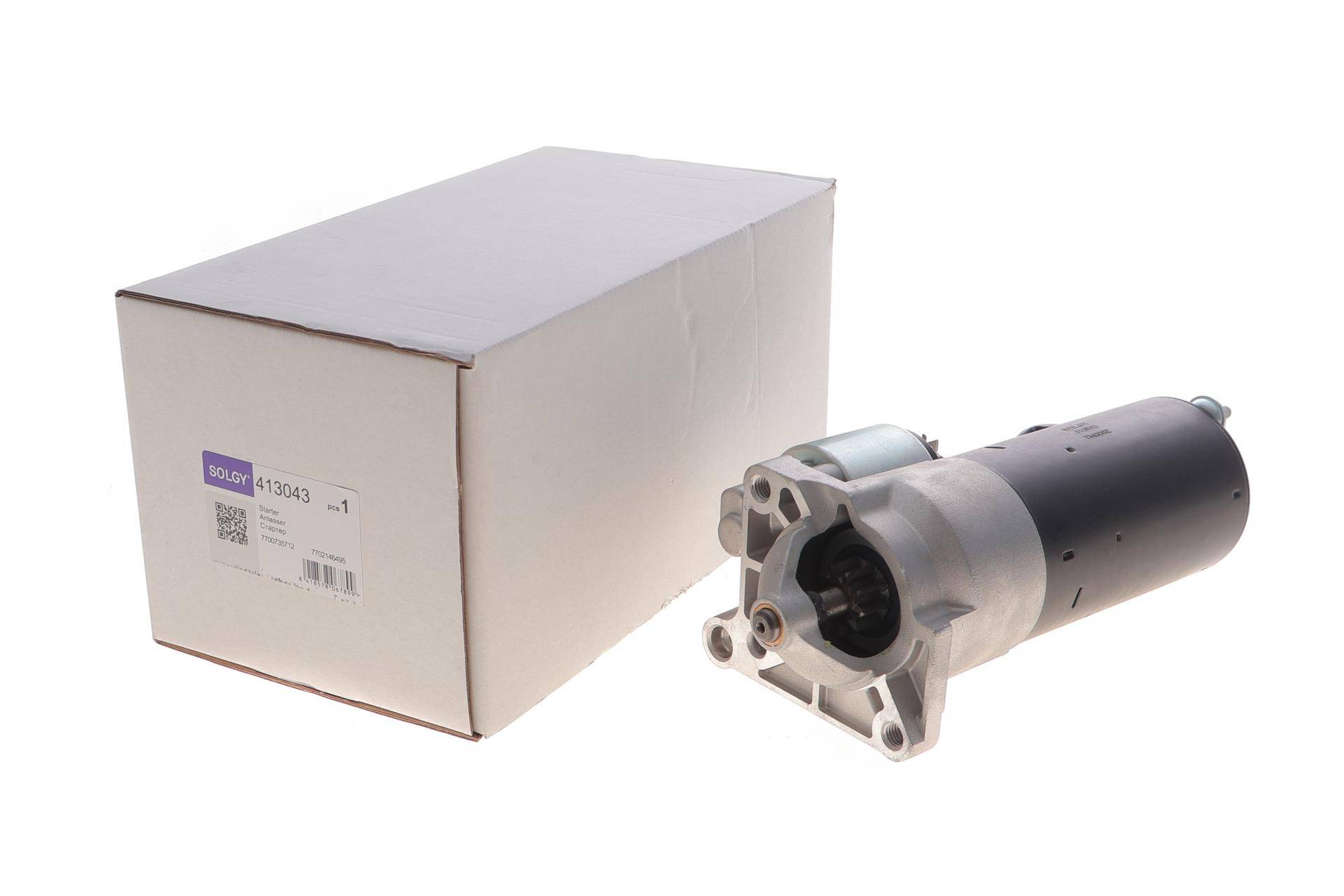 Стартер Renault Traffic 1.7/1.9D 96-01/Kangoo 1.9D/dTi 97- (1.7kw) (z=10/11)