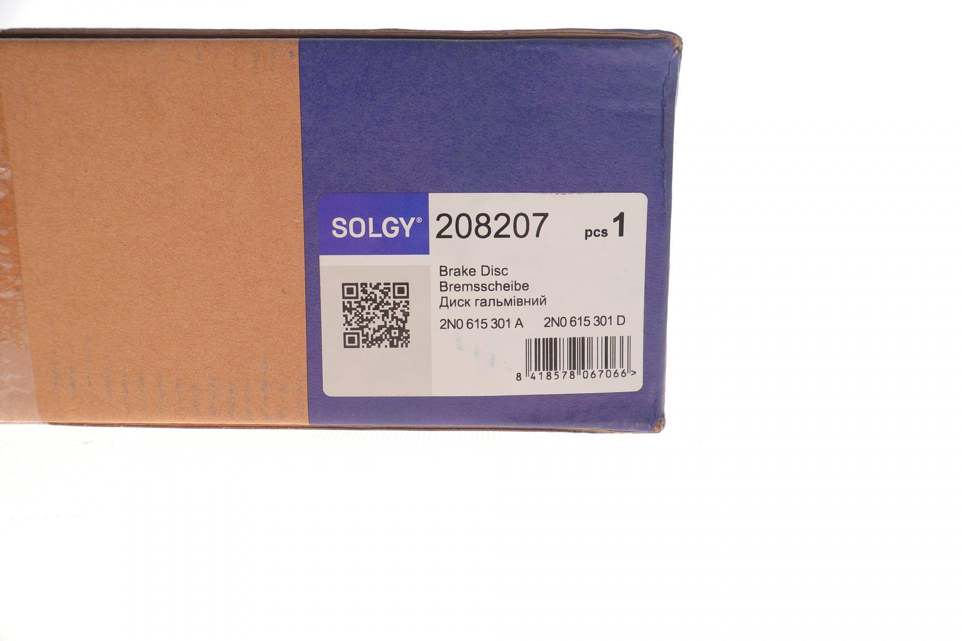 Диск гальмівний (передній) VW Crafter 2.0 TDI 16- (303x28)