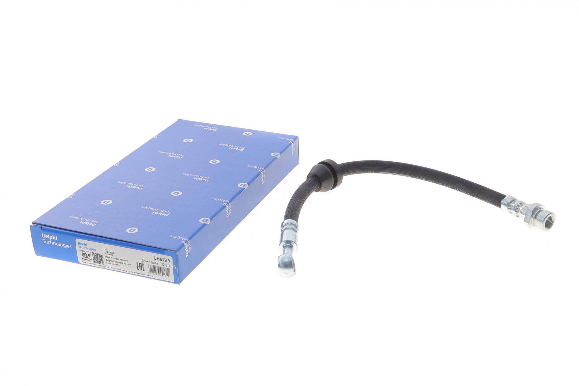 Шланг гальмівний (передній) Chevrolet Aveo 1.2-1.5 03- (342mm)