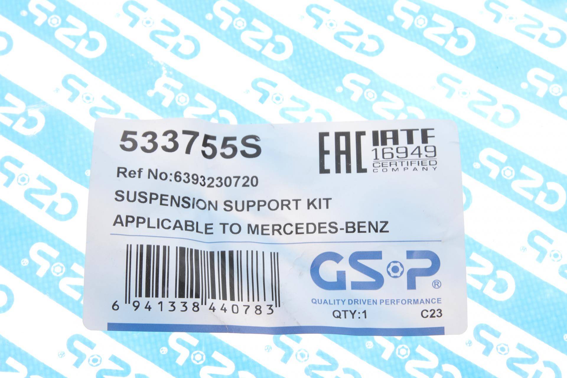 Подушка амортизатора (переднього) + підшипник MB Vito (W639) 03-