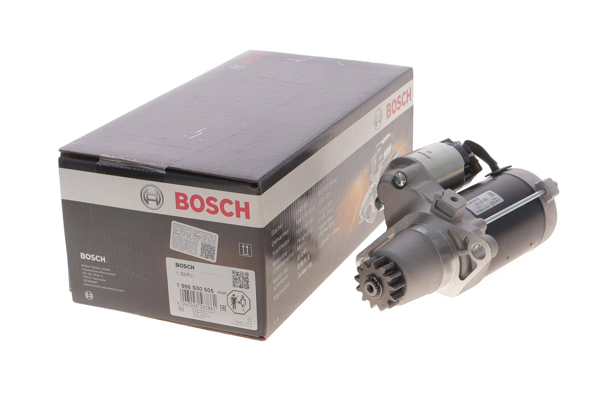 Стартер Toyota Highlander 2.4/2.7 00-14/Rav4 2.5 12-18 (12V/1.6kw) (z=13)