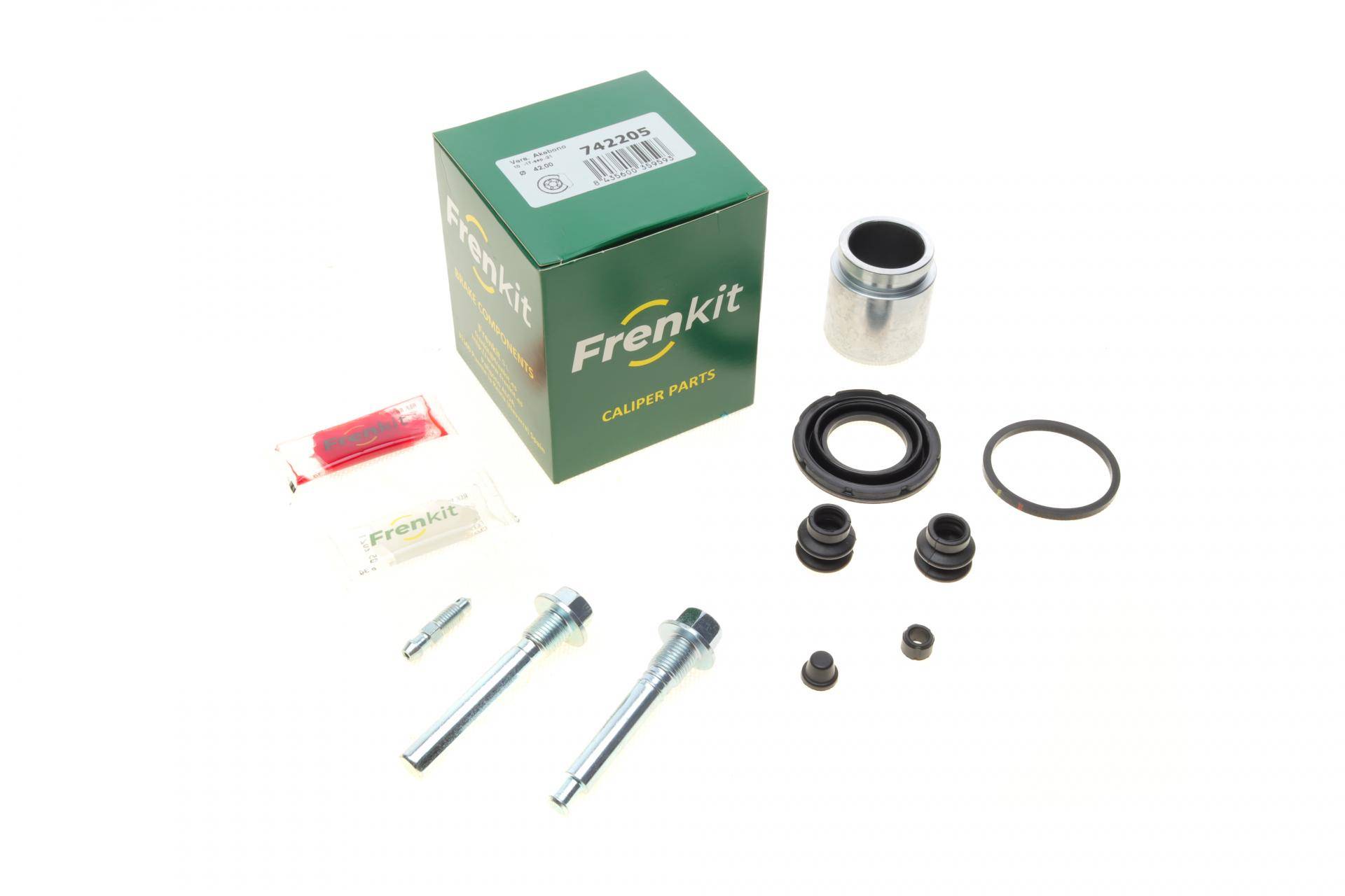 Ремкомплект супорта (заднього) Lexus RX 04- (d=42mm) (+поршень/направляюча) (Akebono)