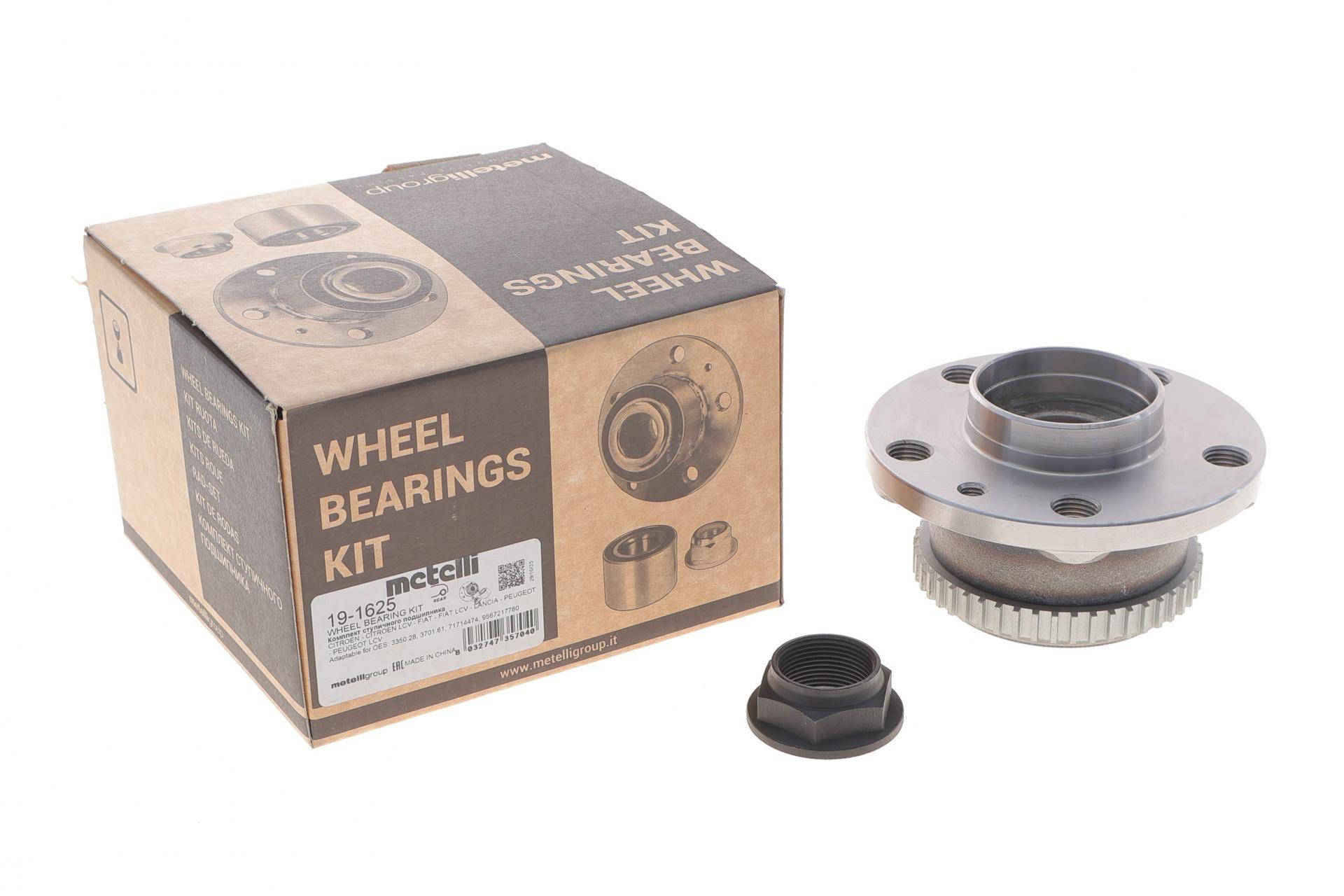 Підшипник маточини (задньої) Citroen Jumpy/Fiat Scudo/Peugeot 806/Expert 95-06 (+ABS48z)